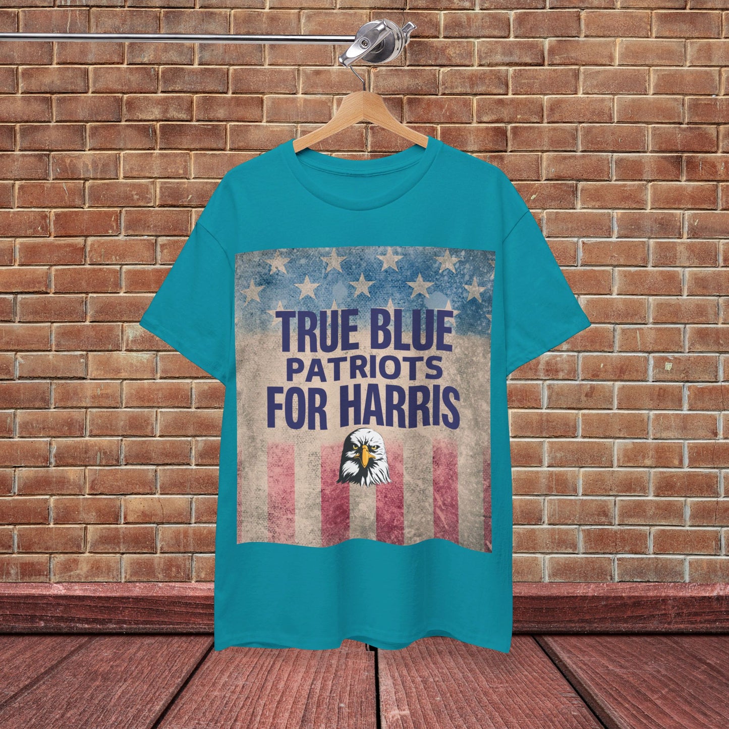 True Blue Patriots for Harris Shirt- Save Democracy Tee- Democrat Presidential Election T-Shirt