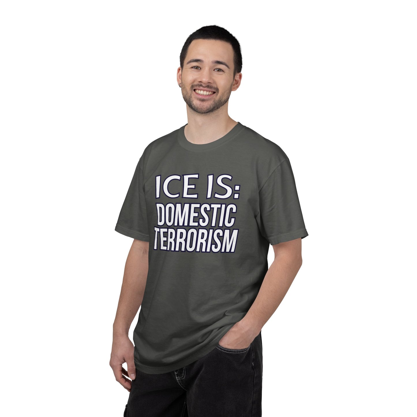 Abolish IceI-Is Tee Protest Shirt Foxtrot Delta Tango Fck Donald Trump Anti-Fascism Abolish ICE Gestapo Comfort Colors Cotton Tshirt