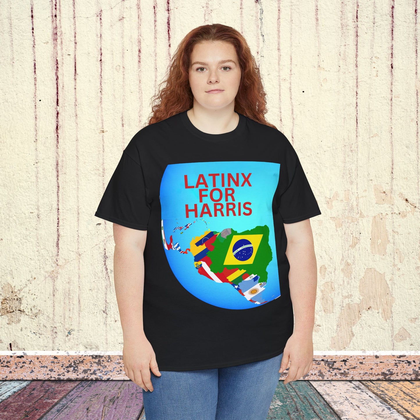 Latinx For Harris Shirt - Harris/Walz 2024 T-Shirt -  Democrat Presidential Election Tee