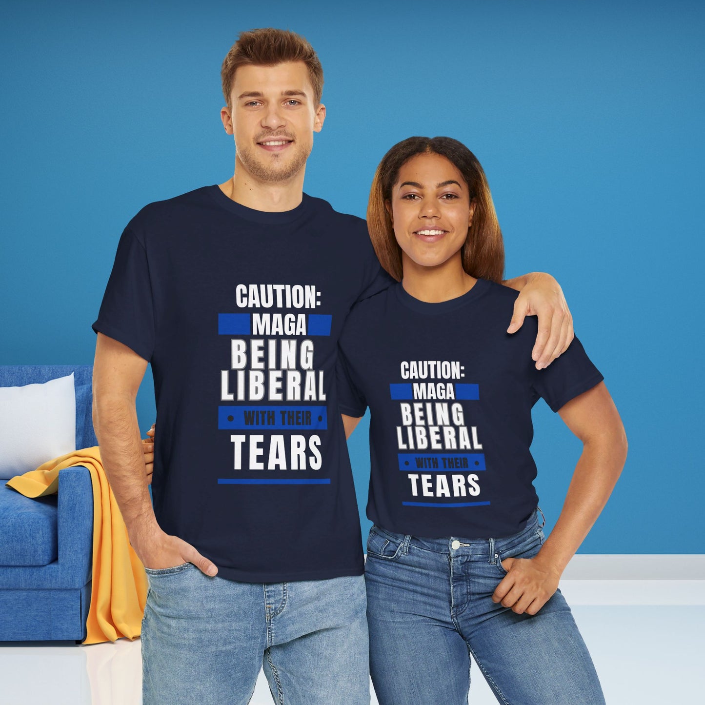 MAGA Being Extra Liberal With Their Tears Tee-  Witty Democrat Presidential Election T-Shirt