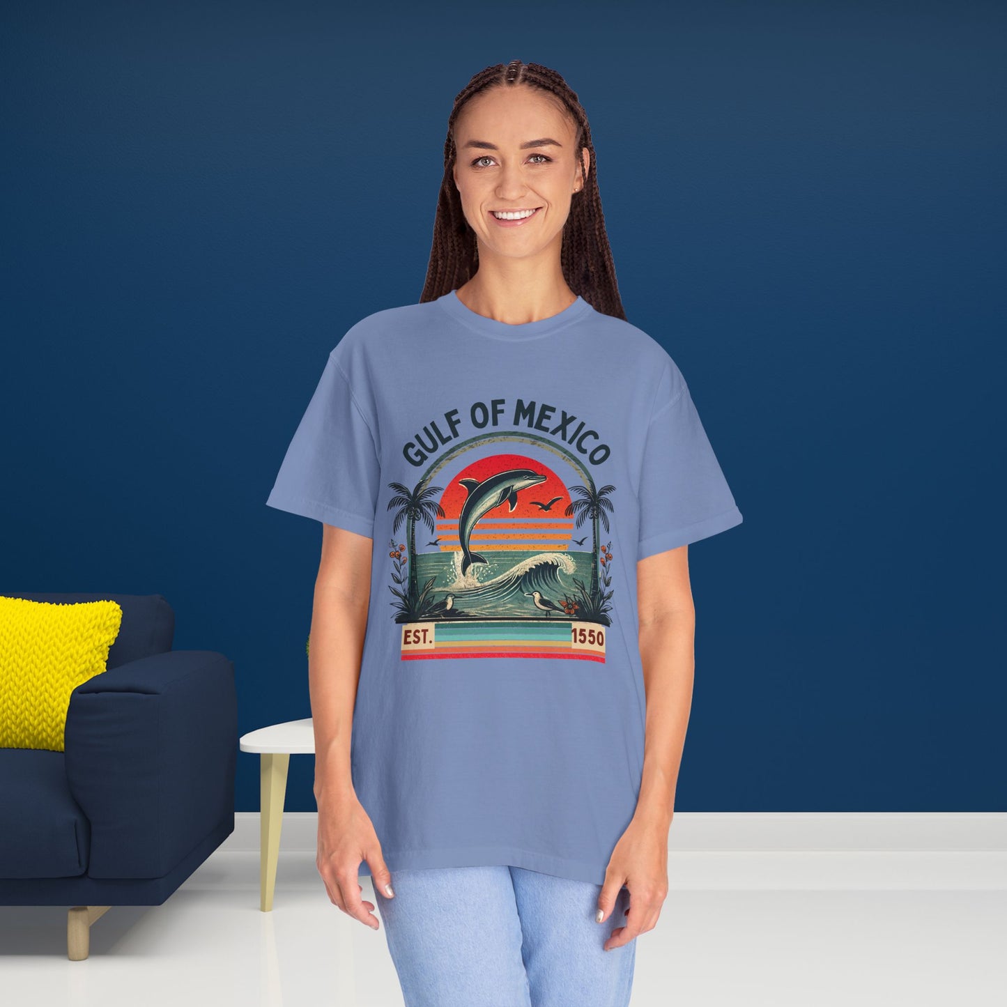 Gulf of Mexico Tee Dolphin Resist T-Shirt Social Justice Shirt Comfort Colors Resistance Tee Anti Trump Protest Tshirt Democrat Apparel
