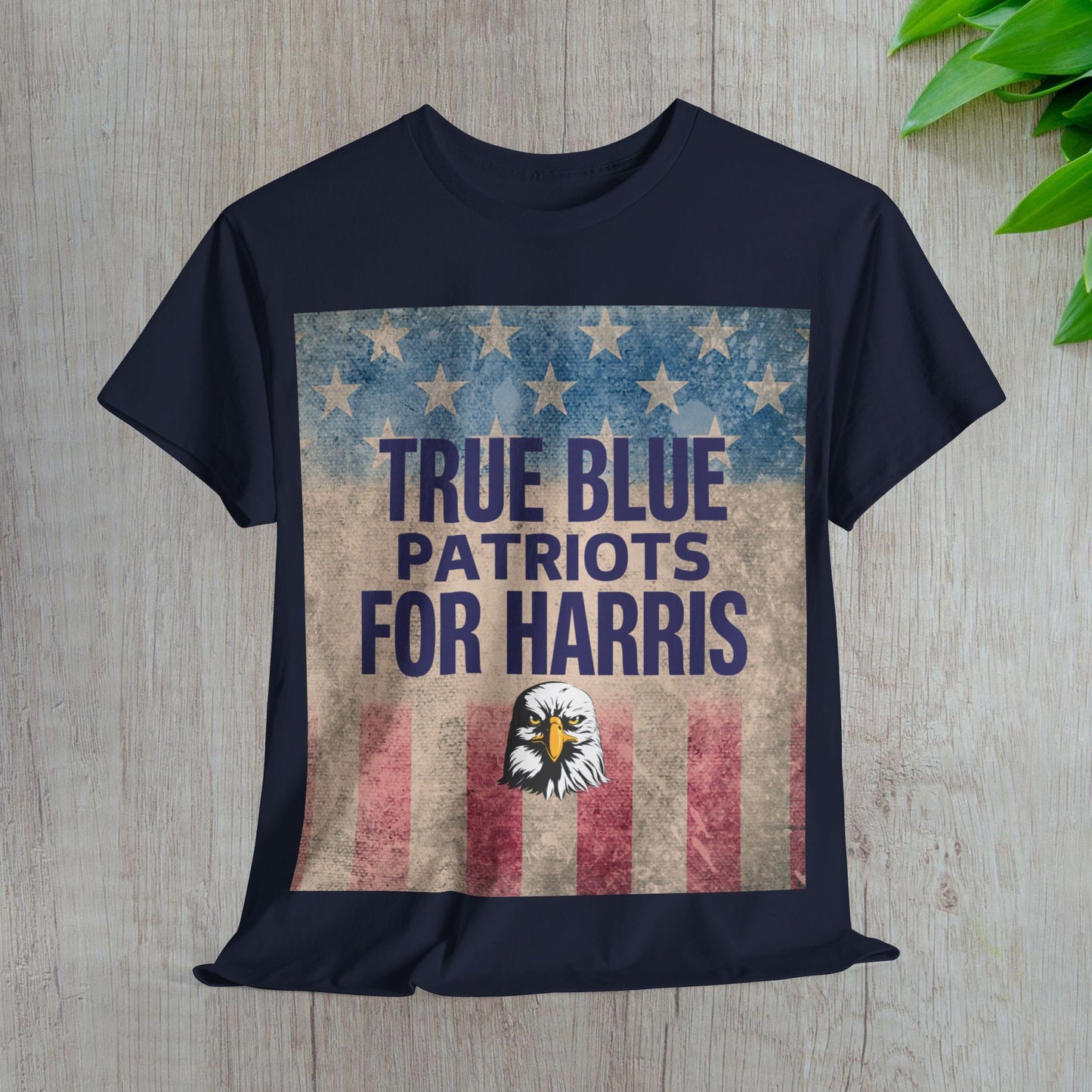 True Blue Patriots for Harris Shirt- Save Democracy Tee- Democrat Presidential Election T-Shirt