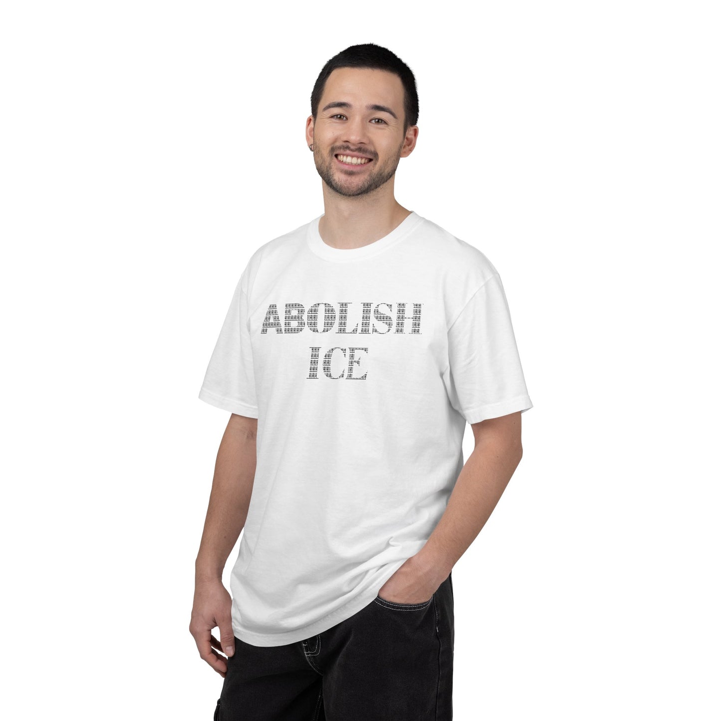 Hidden Message FDT T-Shirt Abolish Ice Protest Tee Foxtrot Delta Tango Fuck Donald Trump Anti-Fascism Comfort Colors Ring-Spun Cotton Tshirt