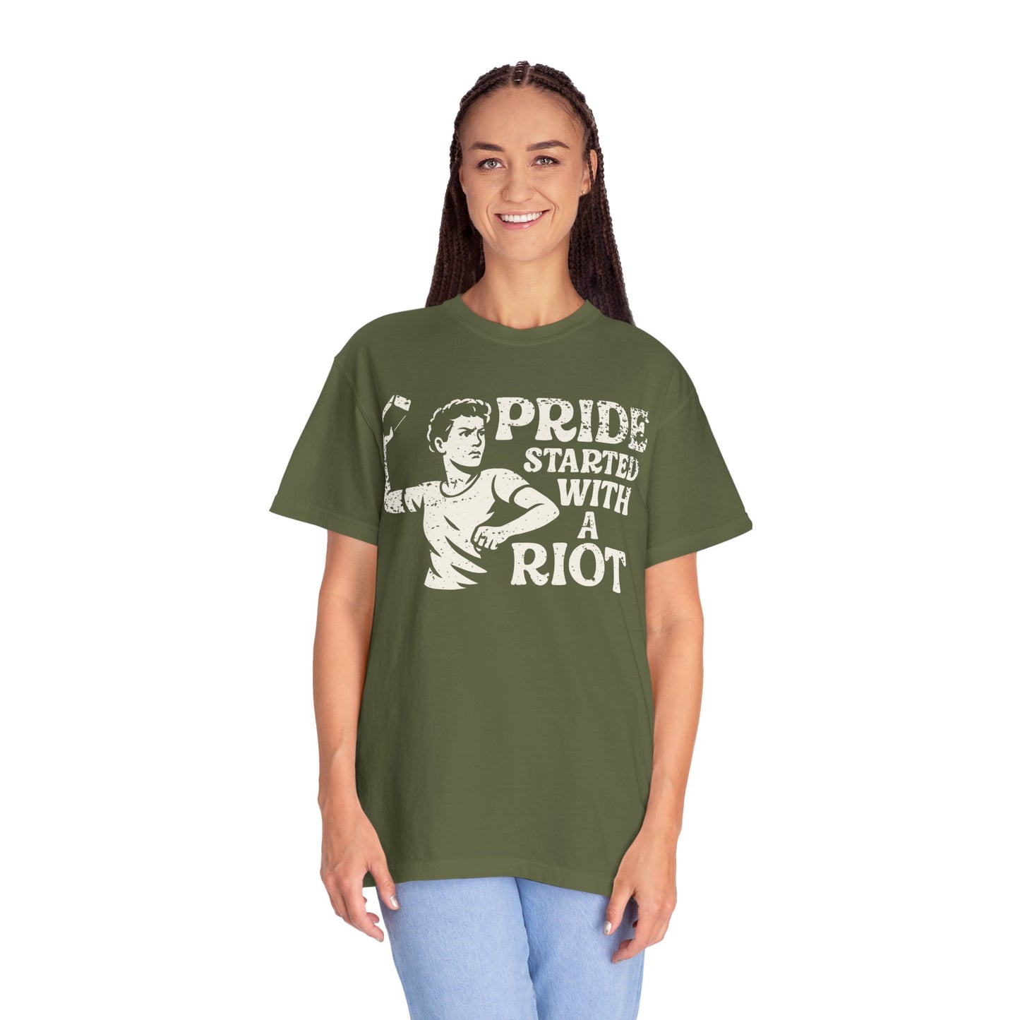 Stonewall Protest Shirt Social Justice LGBTQ T-Shirt Comfort Colors LGBT Tee Queer Lesbian Bisexual Trans Gay Pride Apparel LGBTQIA TShirt