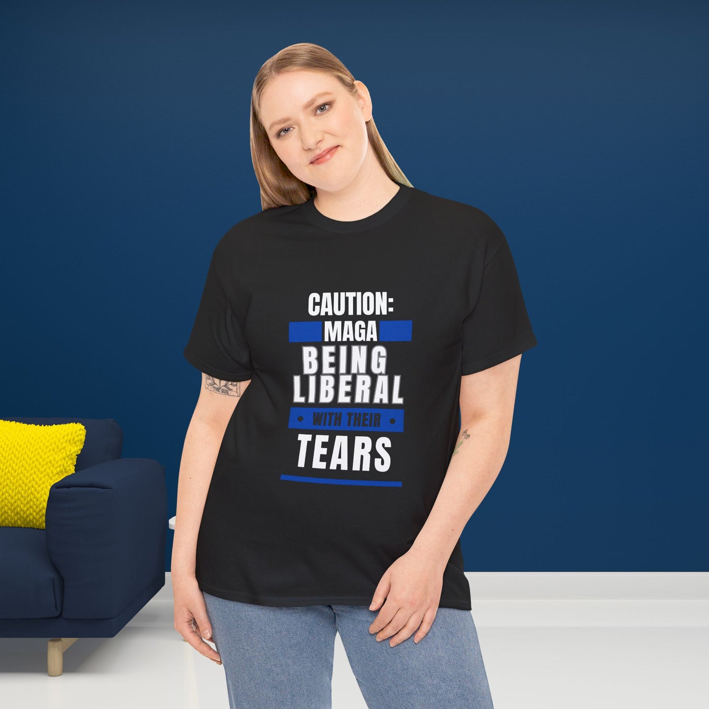 MAGA Being Extra Liberal With Their Tears Tee-  Witty Democrat Presidential Election T-Shirt