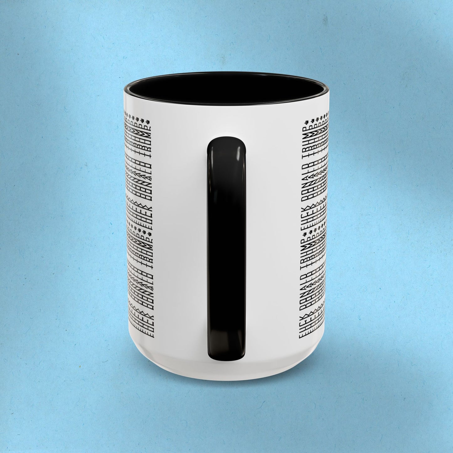 FDT Mug Hidden Message Mug Fuck Donald Trump Coffee Cup FDT Ceramic Cup Foxtrot Delta Tango Anti-Fascism Anti-Trump Merch Housewarming Gift