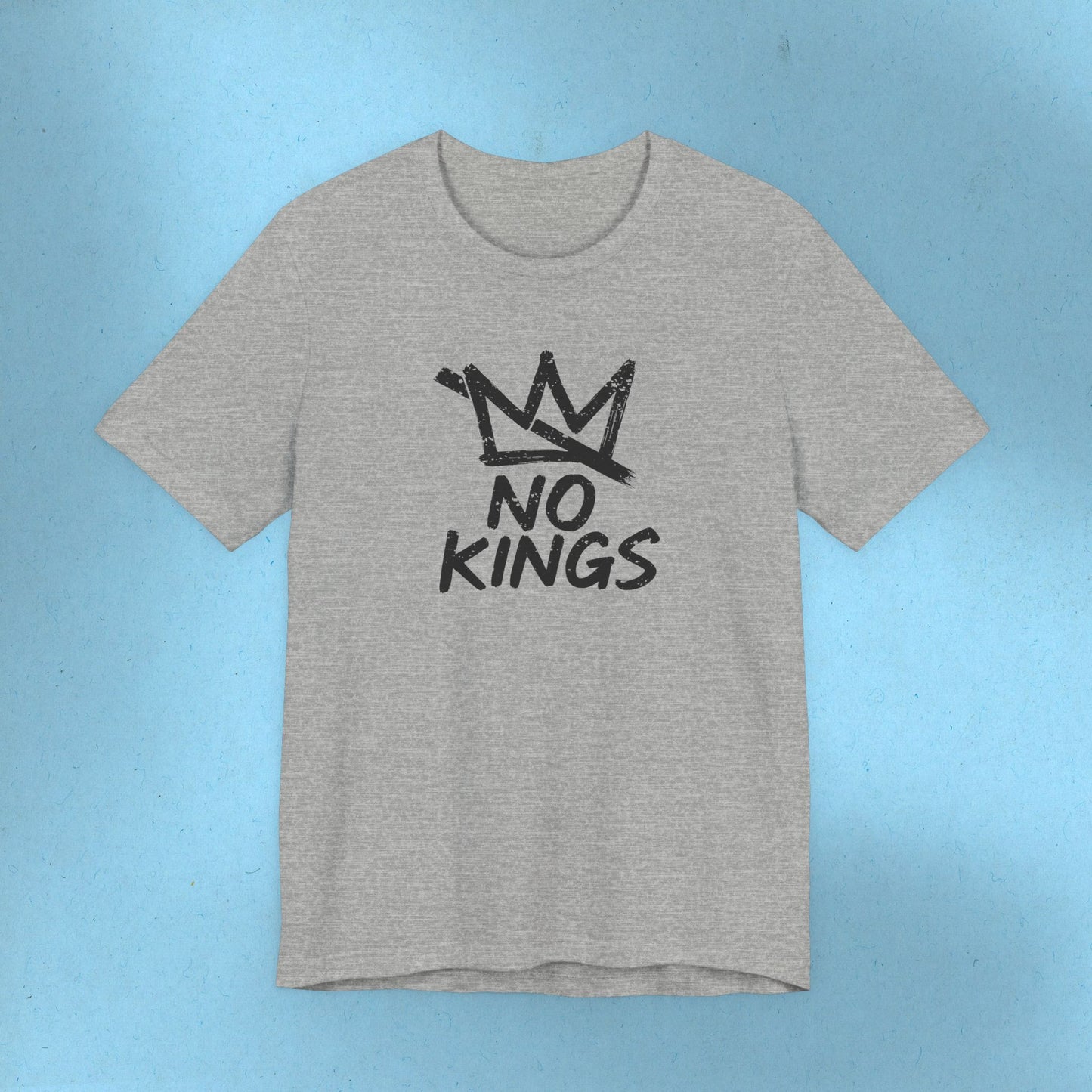 No Kings Tee No Kings in America Social Justice Shirt Protest Anti Trump Resistance Ring-Spun Cotton Protest TShirt Express Shipping