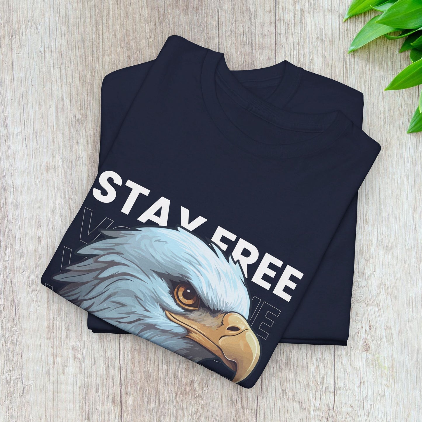 Stay Free Vote Blue Shirt- Freedom Tee-  Democrat Presidential Election T-Shirt