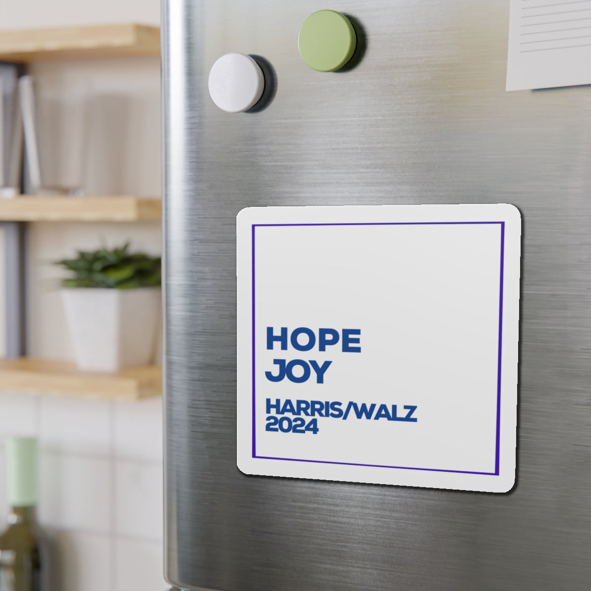 Hope and Joy Car Magnet - Harris/Walz 2024 Magnet