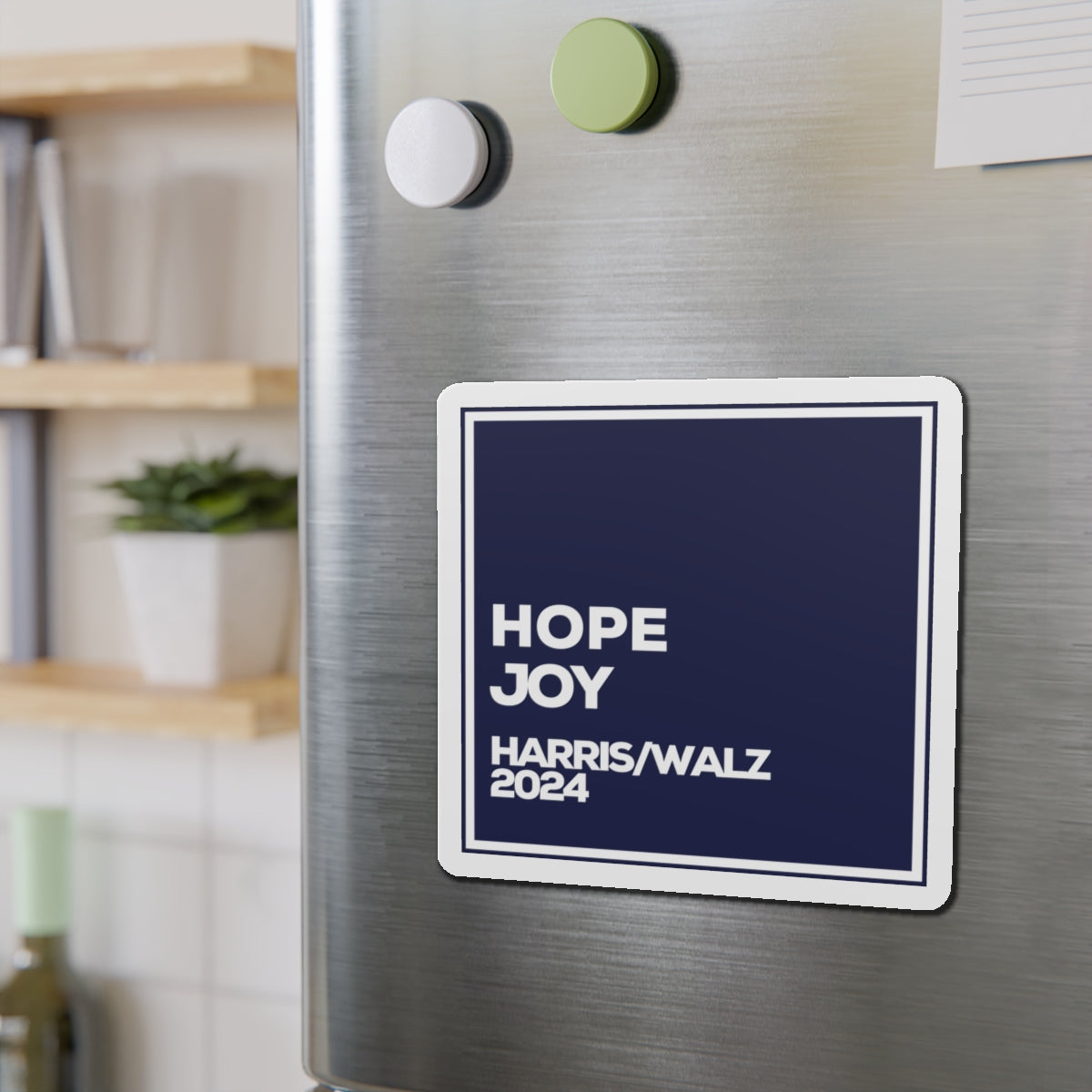 Hope and Joy Car Magnet - Harris/Walz 2024 Magnet