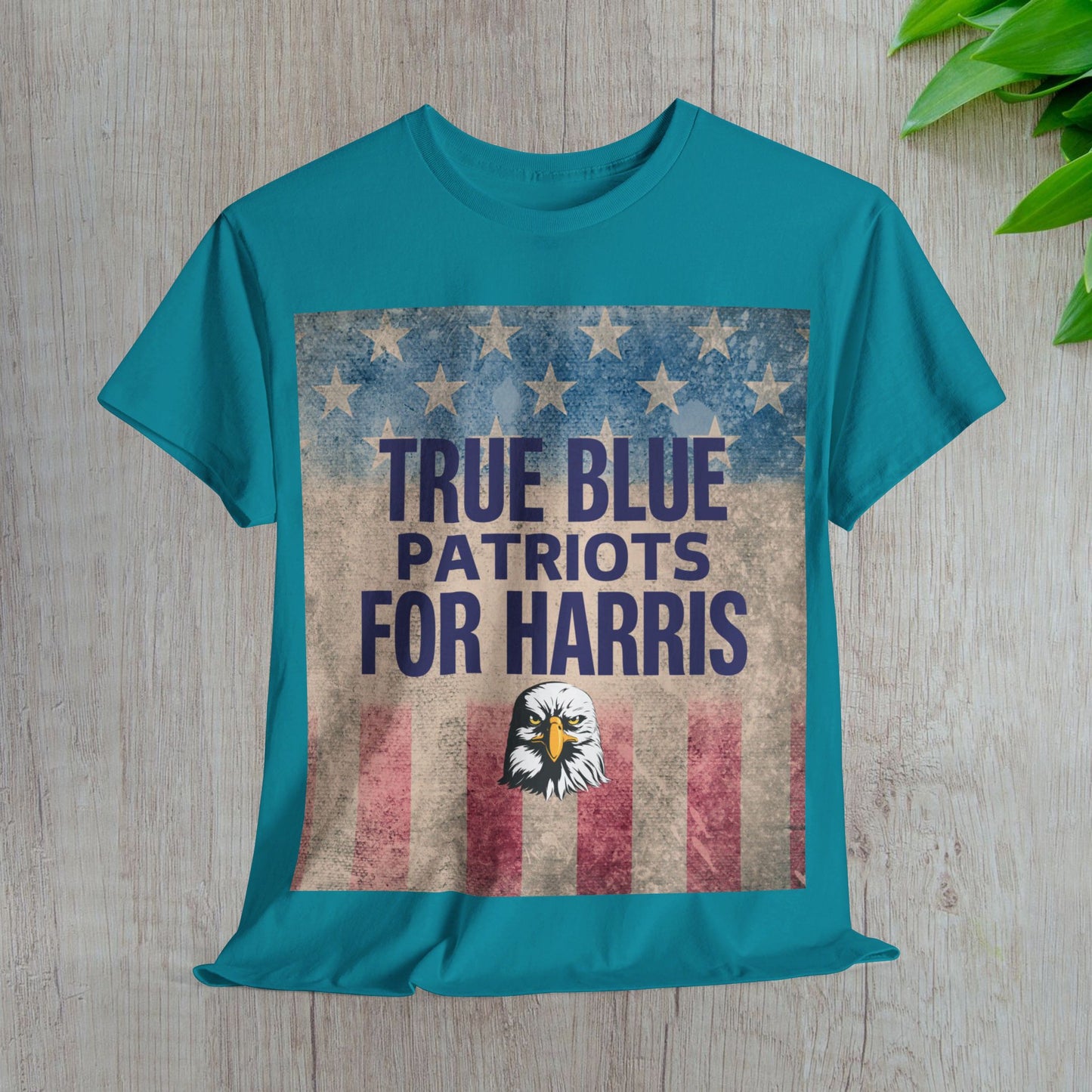 True Blue Patriots for Harris Shirt- Save Democracy Tee- Democrat Presidential Election T-Shirt