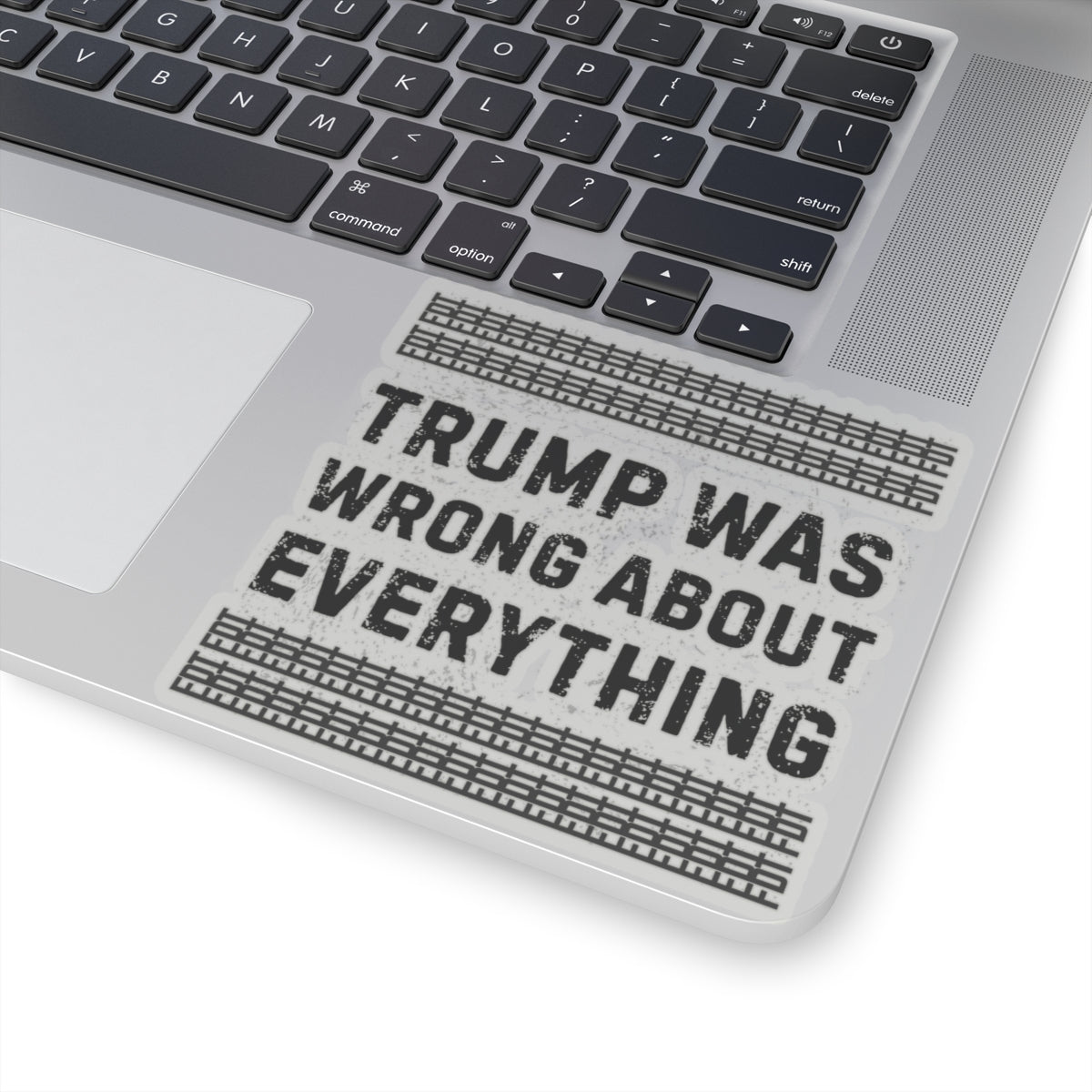 Resist Sticker FDT Anti Trump Was Wrong About Everything Political Decal Protest Sticker Activist Anti-Fascism Resistance Decal