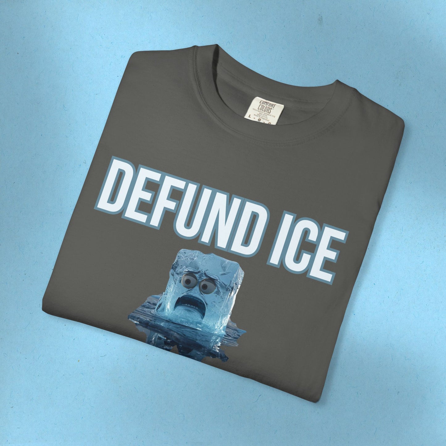 Defund ICE Tee Protest Shirt Foxtrot Delta Tango F*ck Donald Trump Anti-Fascism Abolish Icestapo Comfort Colors Ring-Spun Cotton Tshirt