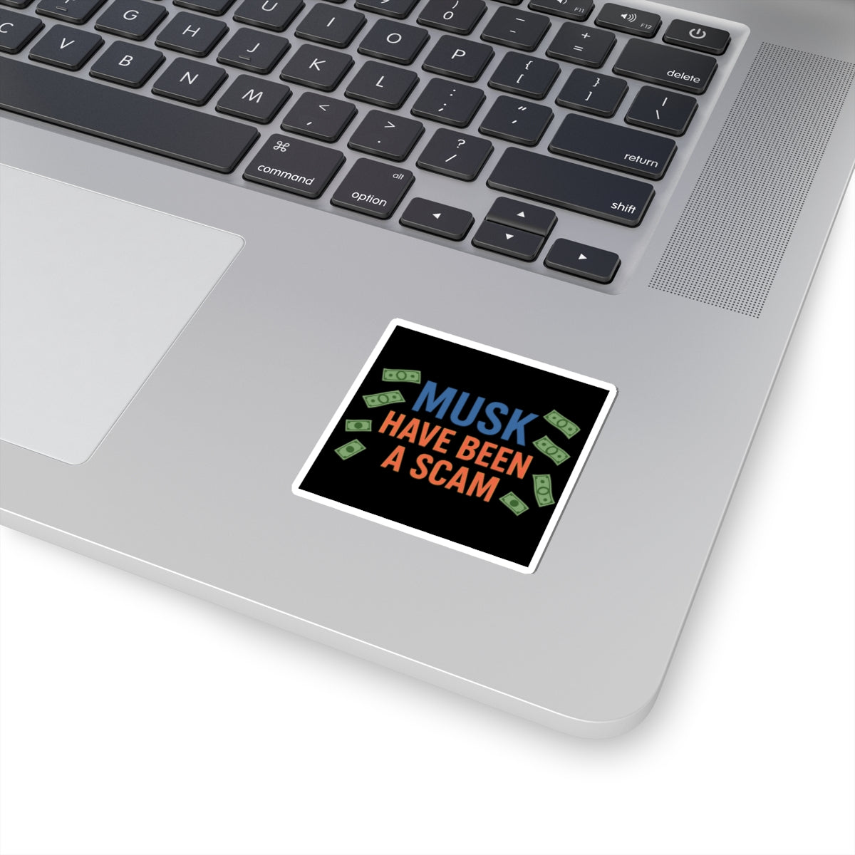 Resist Sticker Elon Musk Have Been A Scam Anti-Trump Merch Political Decal FDT Protest Sticker Activist Anti-Fascism Resistance Decal