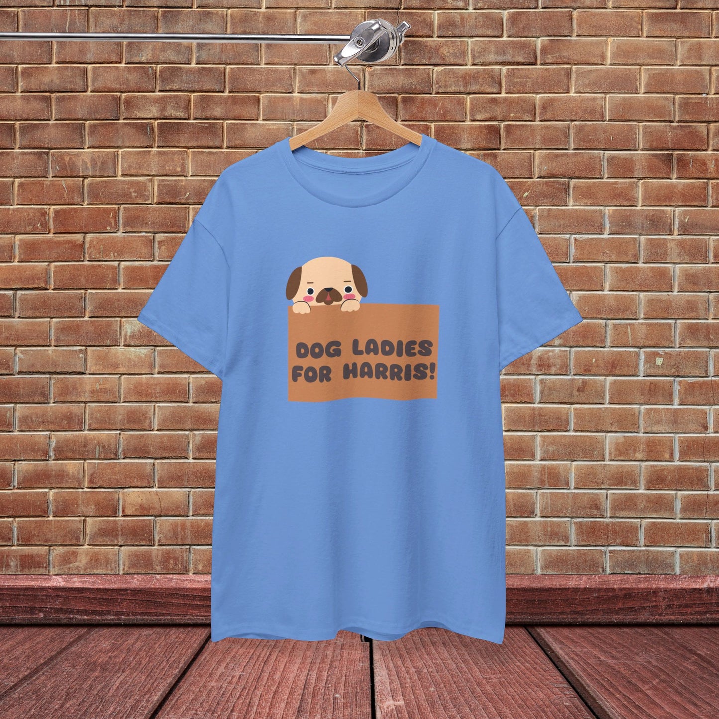 Dog Ladies for Harris Shirt- Dog Ladies Tee-  Witty Democrat Presidential Election T-Shirt