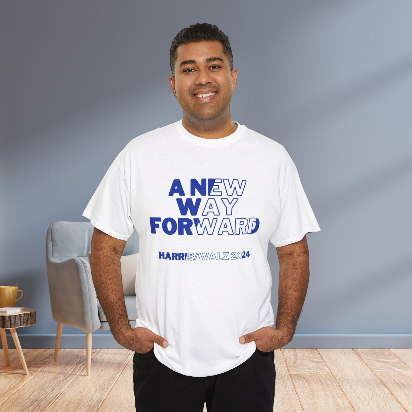 New Way Forward Shirt- We're Not Going Back Tee-  Democrat Presidential Election T-Shirt