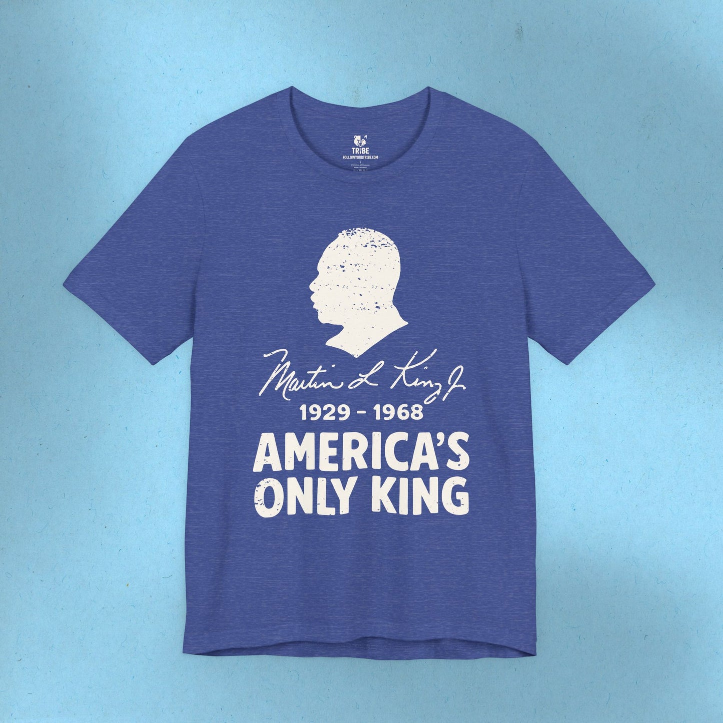 MLK Jr America's Only King Activist T-Shirt Social Justice Shirt Protest Anti Maga Resistance Tee Resist Anti Trump TShirt Democrat Apparel