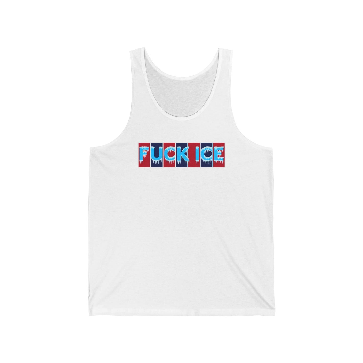 F*ck Ice Shirt Protest Tank Top Foxtrot Delta Tango Fck Donald Trump Social Justice Anti-Fascism Abolish Icestapo Sleeveless Cotton Apparel