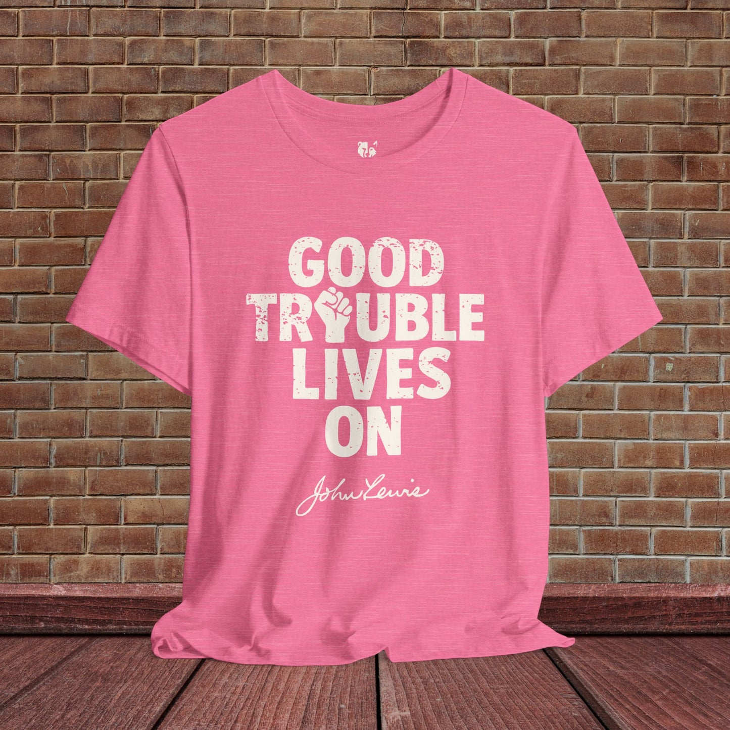 Good Trouble Necessary Trouble Activist T-Shirt John Lewis Shirt Social Justice Shirt Protest Anti-Maga Resistance Anti-Trump Democrat Tee