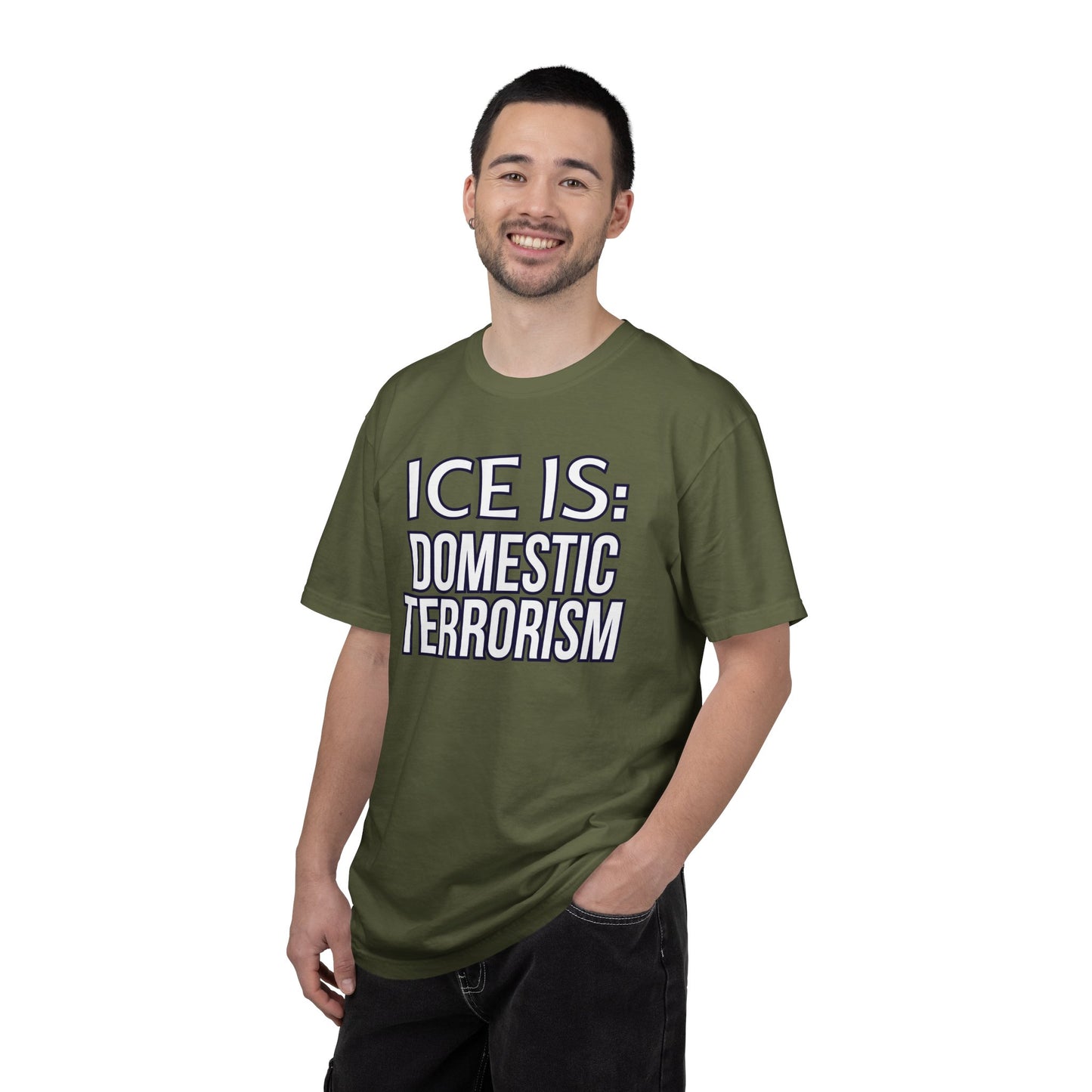 Abolish IceI-Is Tee Protest Shirt Foxtrot Delta Tango Fck Donald Trump Anti-Fascism Abolish ICE Gestapo Comfort Colors Cotton Tshirt