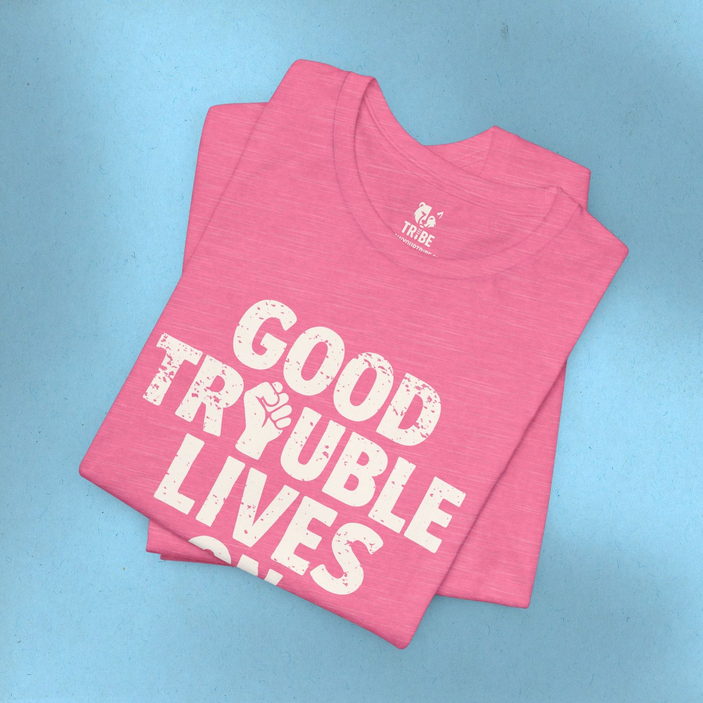 Good Trouble Necessary Trouble Activist T-Shirt John Lewis Shirt Social Justice Shirt Protest Anti-Maga Resistance Anti-Trump Democrat Tee