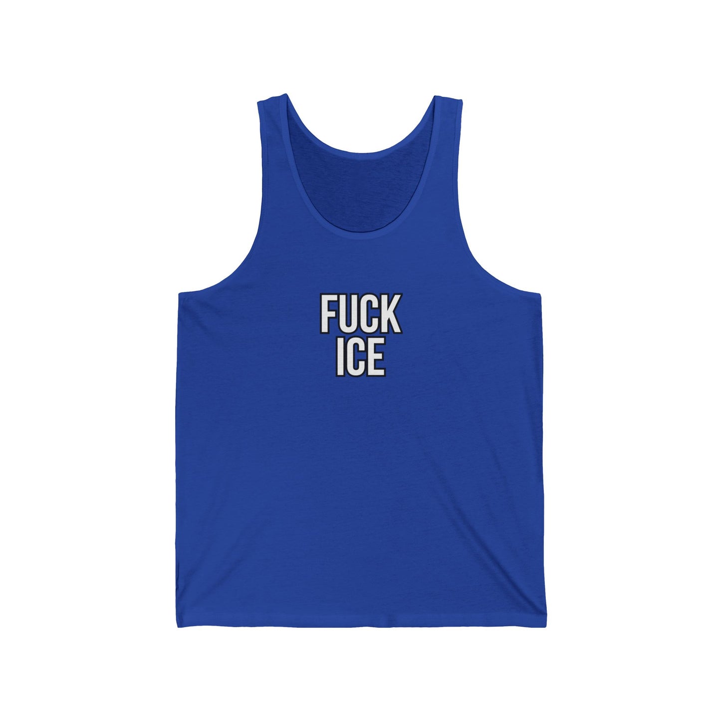 F*ck Ice Shirt Protest Tank Top Foxtrot Delta Tango Fck Donald Trump Social Justice Anti-Fascism Abolish Icestapo Sleeveless Cotton Apparel
