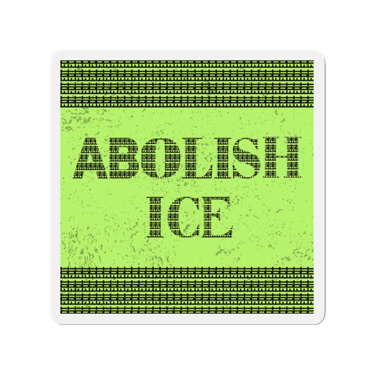 Political Magnet Anti-Trump Merch Abolish ICE Fuck Donald Trump Car Magnet Political FDT Resist Protest Gear Anti-Fascism Democratic Sign