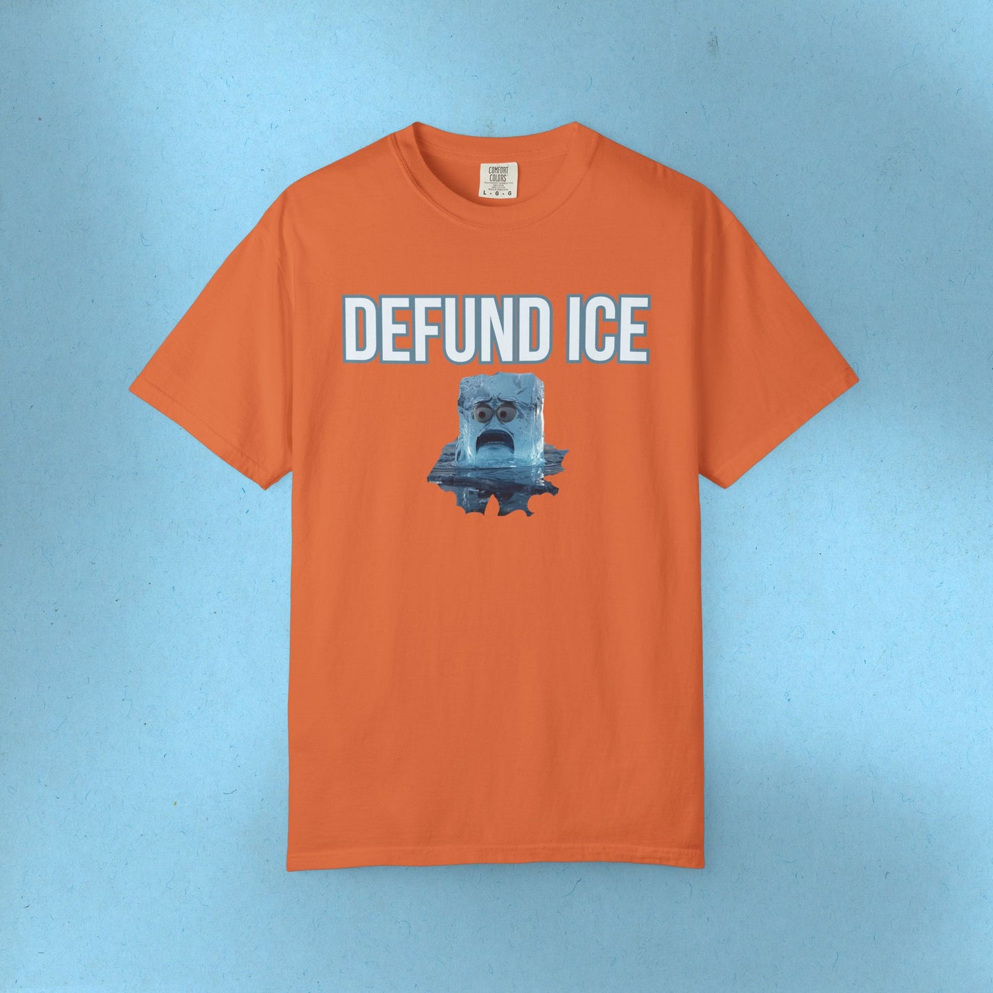 Defund ICE Tee Protest Shirt Foxtrot Delta Tango F*ck Donald Trump Anti-Fascism Abolish Icestapo Comfort Colors Ring-Spun Cotton Tshirt