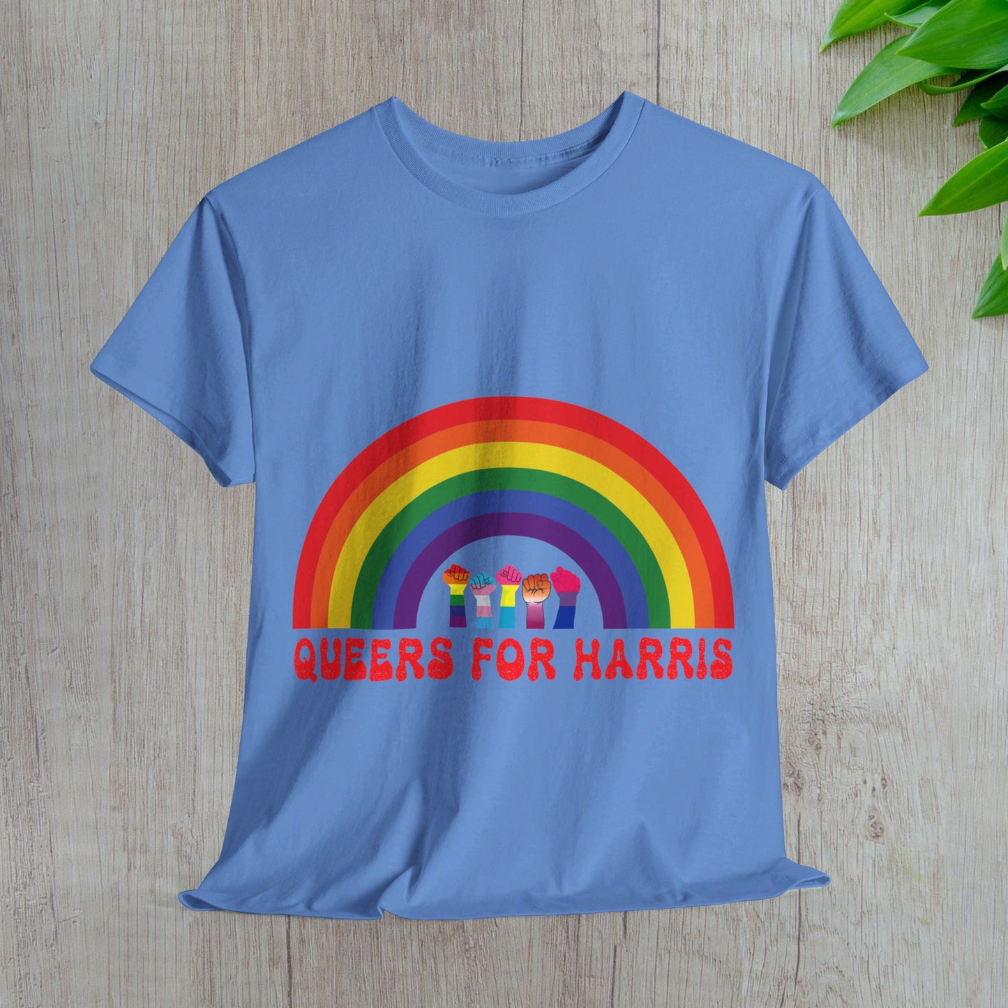 Queers For Harris Shirt- Support LGBTQ Tee-  Democrat Presidential Election T-Shirt