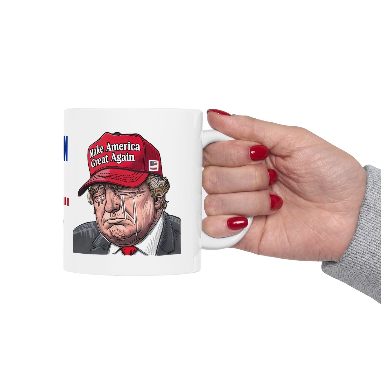 This Mug Runs on MAGA Tears Served Liberally Coffee Mug (11oz, 15oz)