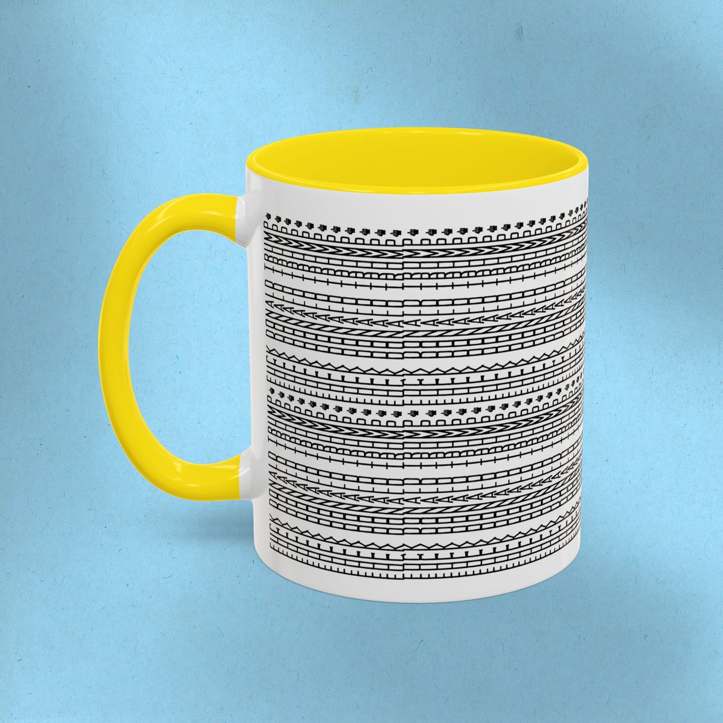 FDT Mug Hidden Message Mug Fuck Donald Trump Coffee Cup FDT Ceramic Cup Foxtrot Delta Tango Anti-Fascism Anti-Trump Merch Housewarming Gift