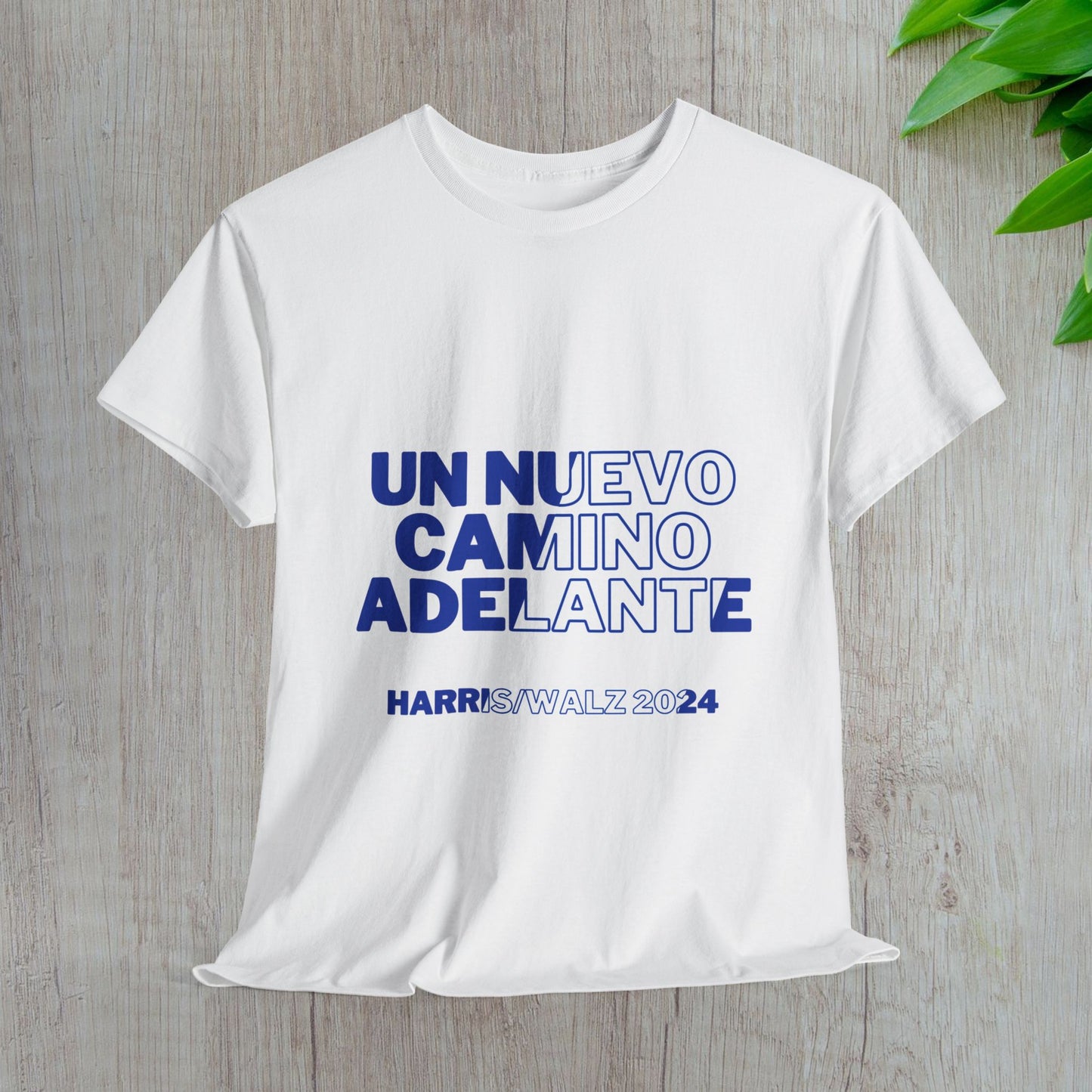 Un Nuevo Camino Adelante Shirt- Harris/Walz 2024 T-Shirt in Spanish-  Democrat Presidential Election Tee