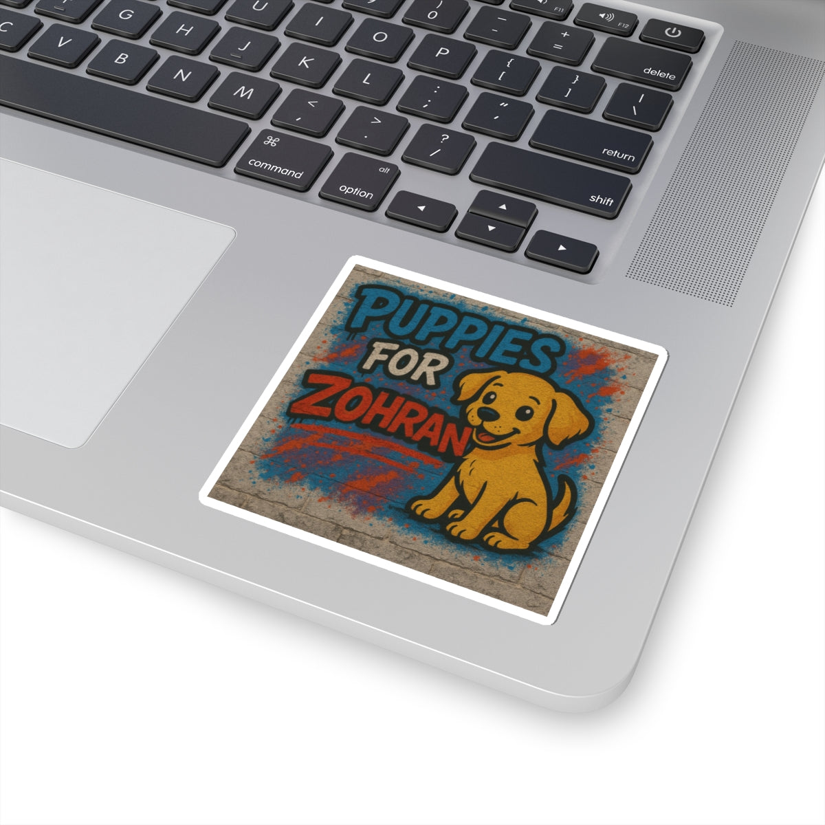 Political Sticker Puppies for Zohran Mamdani Merch NYC New York City Mayor 2025 Decal FDT Anti-Fascism Resistance Decal Social Democrat