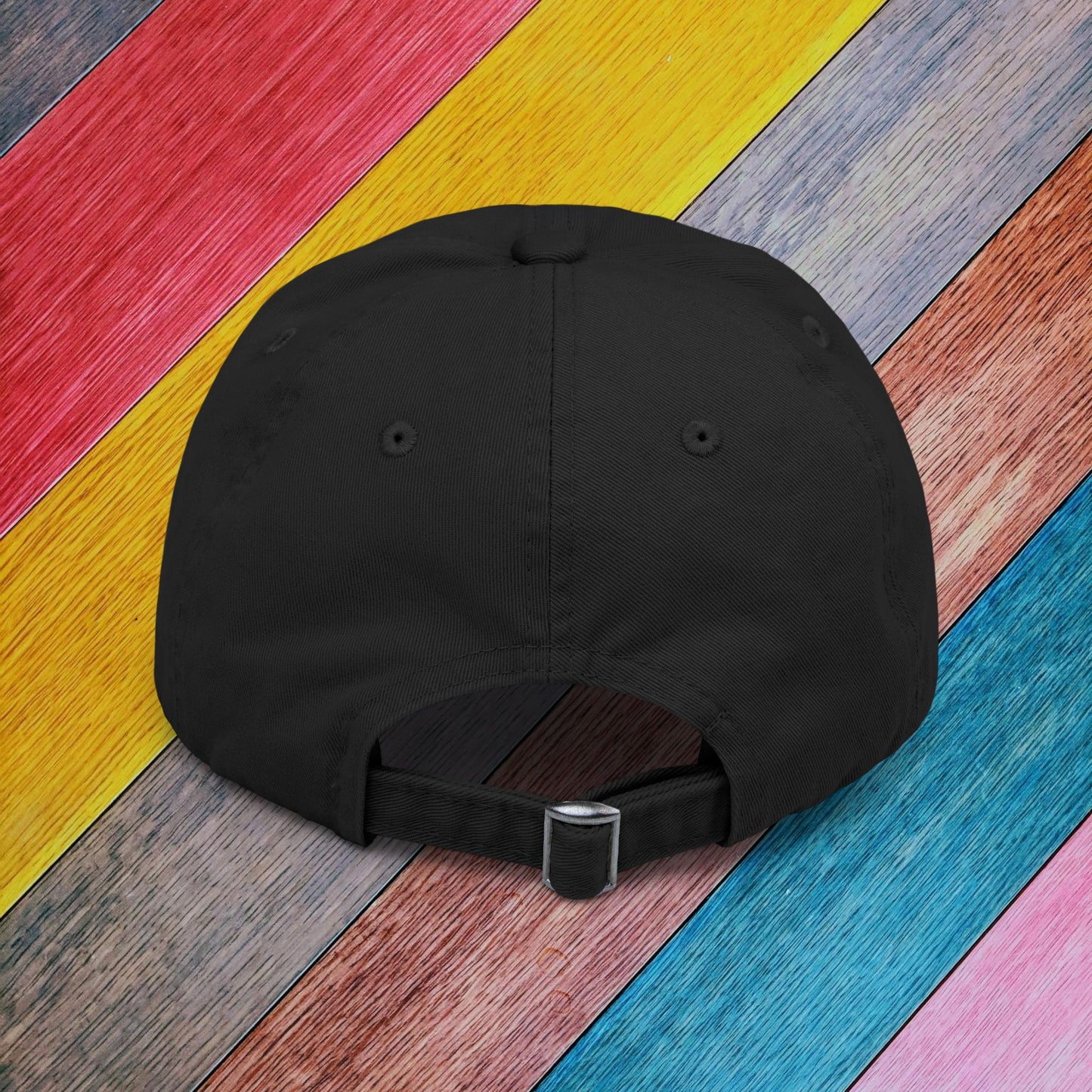 Distressed Cap LGBT Pride Proud Straight Ally Hat LGBTQIA Supportive Baseball Cap 100% cotton twill Unisex Distressed Trucker Cap Vintage