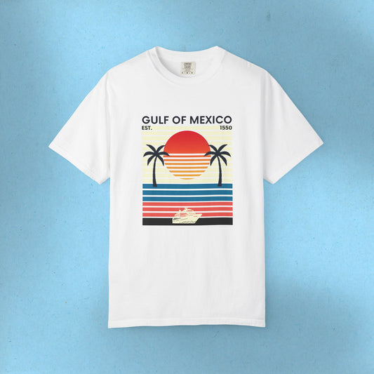 Gulf of Mexico Tee Sunset Resist T-Shirt Social Justice Shirt Comfort Colors Resistance Tee Anti Trump Protest Tshirt Democrat Apparel