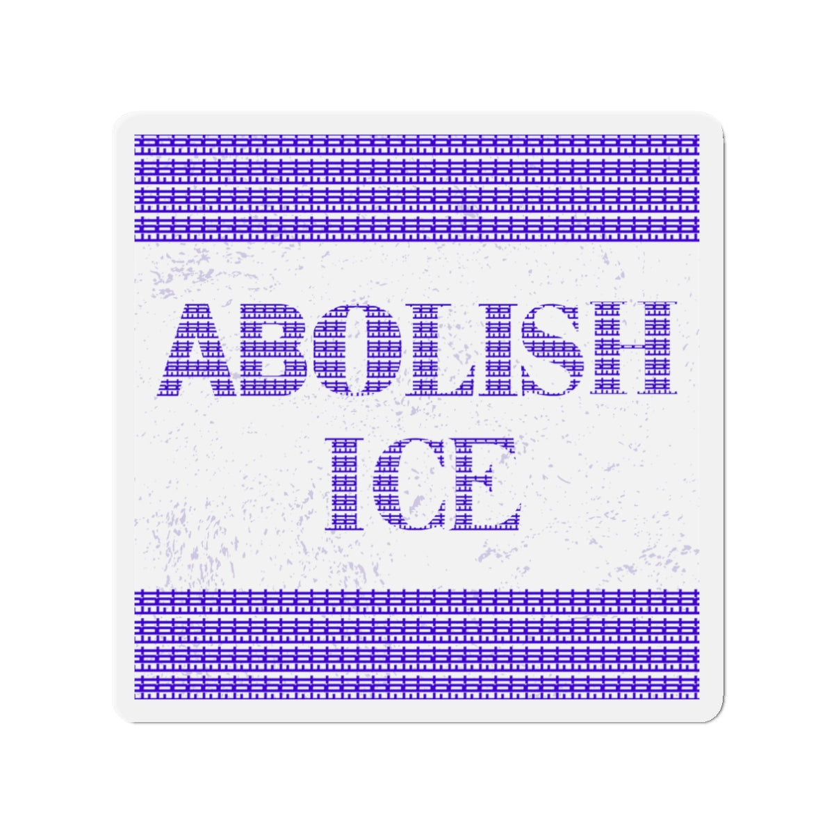 Political Magnet Anti-Trump Merch Abolish ICE Fuck Donald Trump Car Magnet Political FDT Resist Protest Gear Anti-Fascism Democratic Sign
