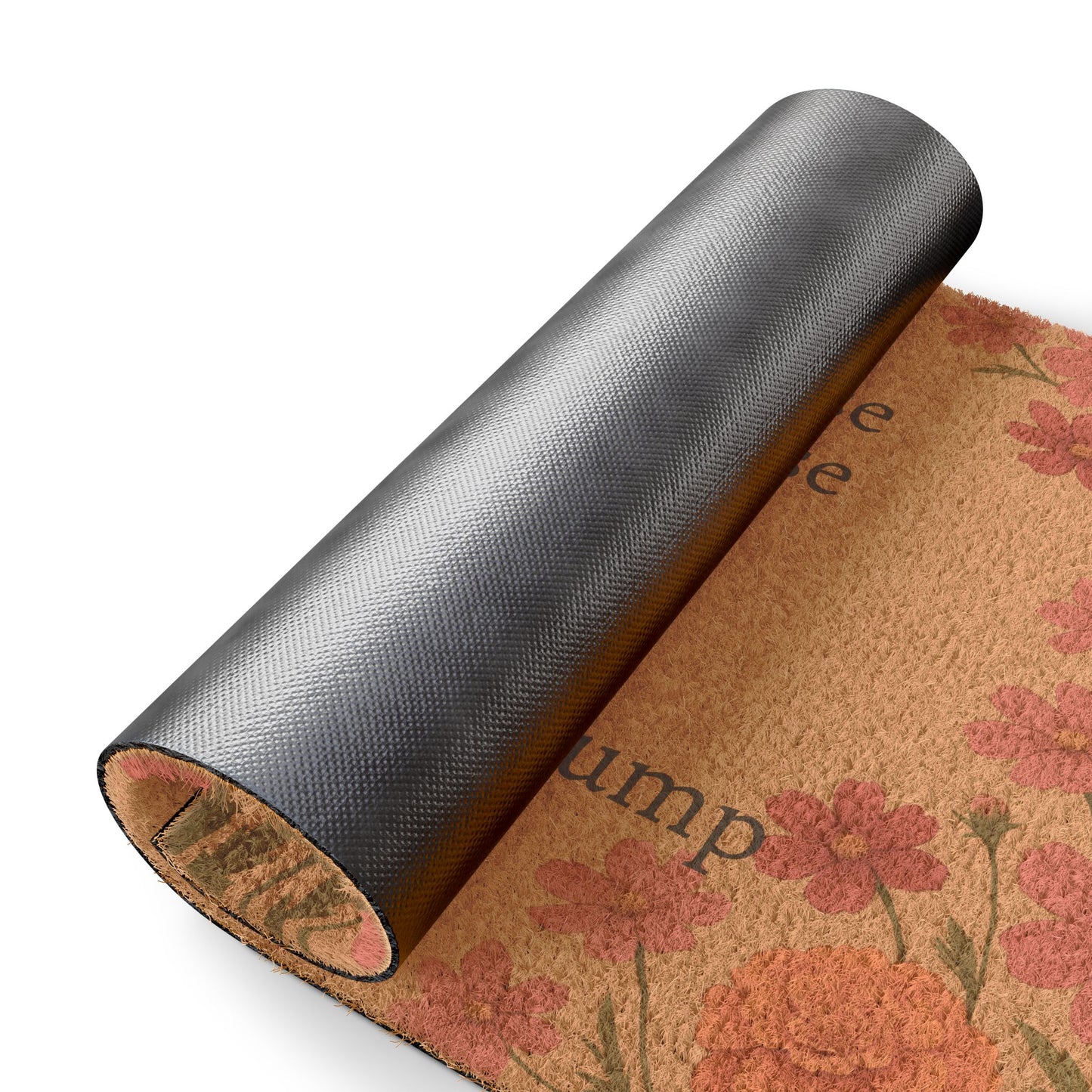 FDT Funny Political Doormat Coir Coconut Fiber In This House We Say Please & Thank You + F*ck Donald Trump Housewarming Entryway Welcome Mat