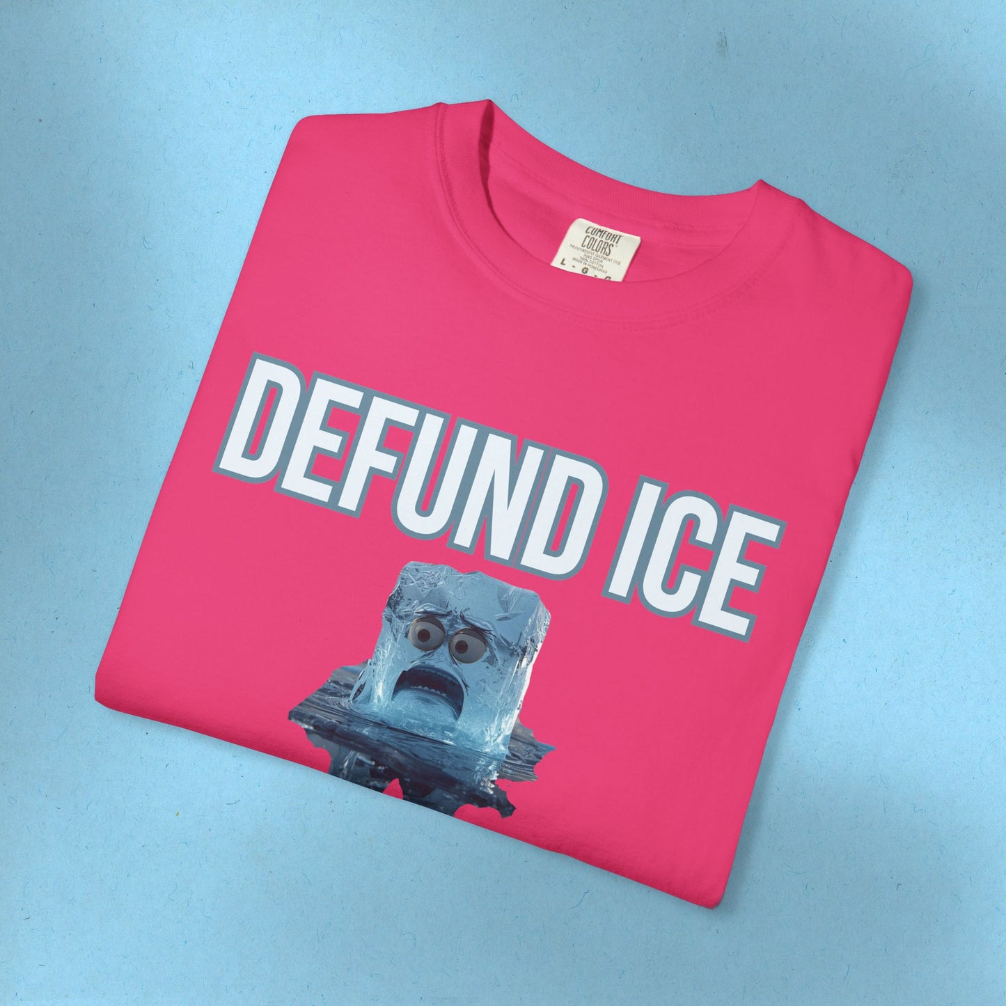 Defund ICE Tee Protest Shirt Foxtrot Delta Tango F*ck Donald Trump Anti-Fascism Abolish Icestapo Comfort Colors Ring-Spun Cotton Tshirt