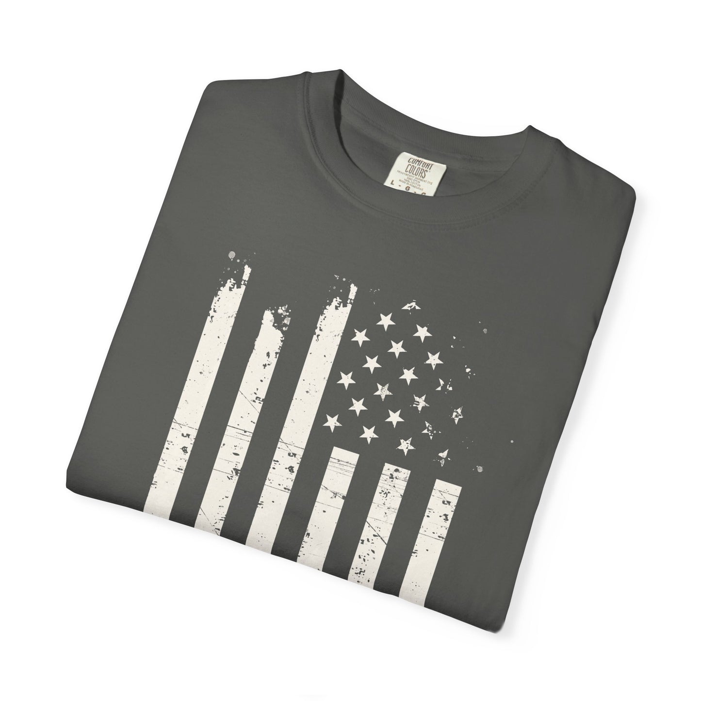 Distressed USA Flag Mourning Protest Shirt Social Justice TShirt Anti-Trump Merch Anti-Fascism Resist Comfort Colors Tee Democrat Apparel