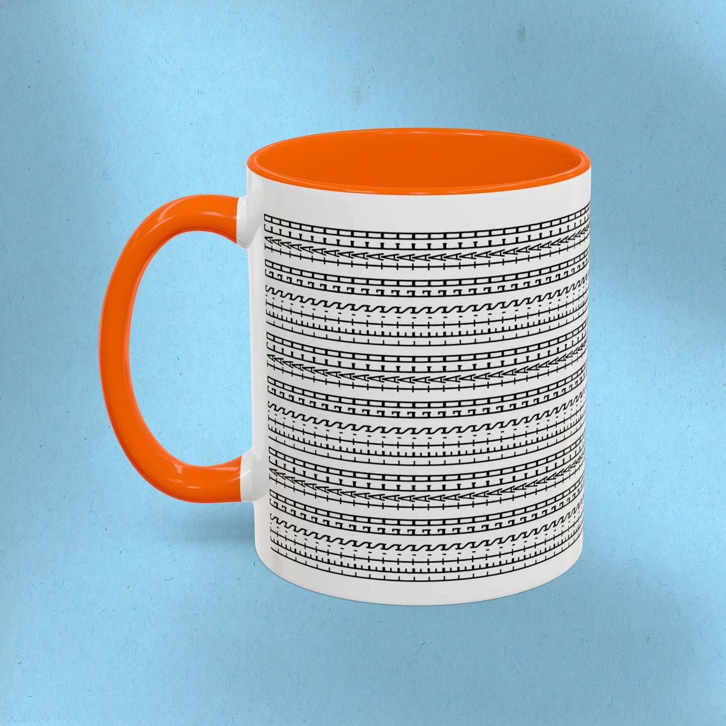 Let's Go Taco Mug Hidden Message Mug Fuck Donald Trump Coffee Cup FDT Ceramic Cup Housewarming Foxtrot Delta Tango Anti-Fascism Anti-Trump