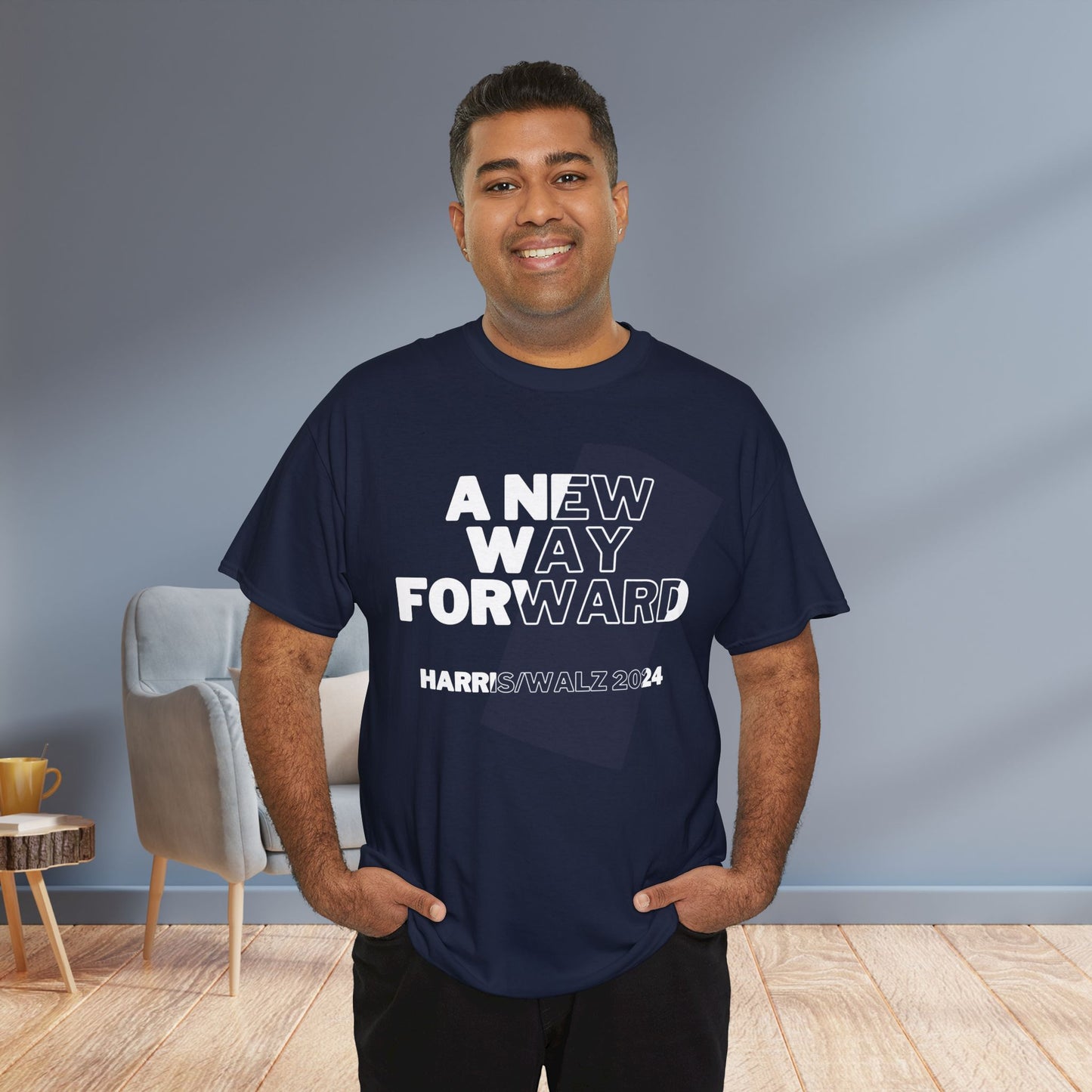 New Way Forward Shirt- We're Not Going Back Tee-  Democrat Presidential Election T-Shirt