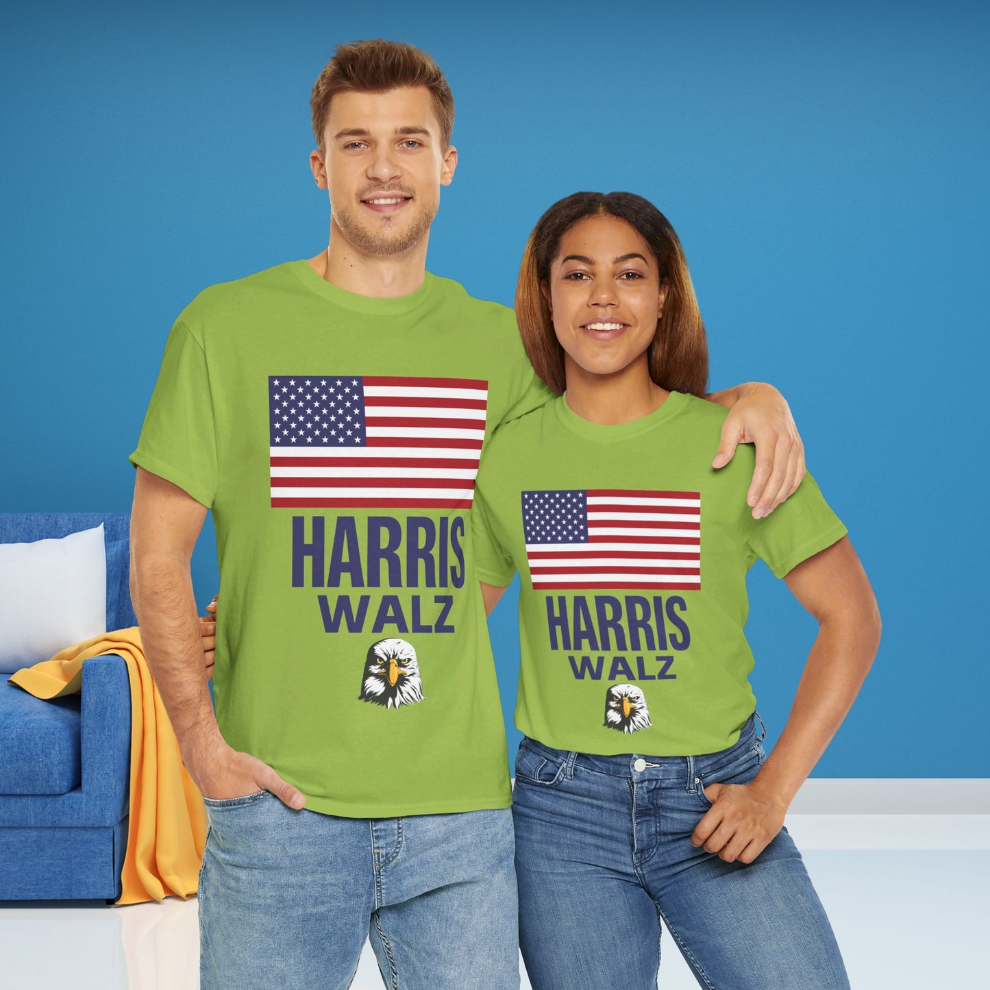 Harris Walz Shirt- Democratic Presidential Tee-  Democrat Presidential Election T-Shirt