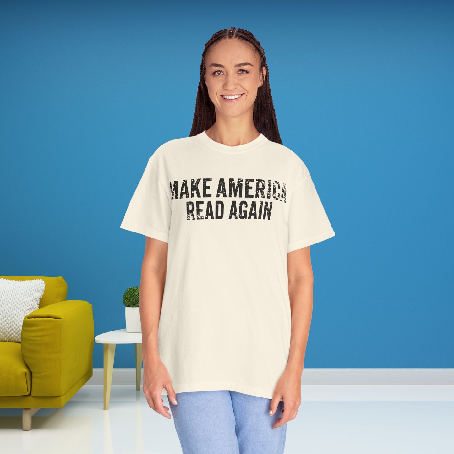 MARA Protest TShirt Make America Read Again Tee Social Justice Shirt Banned Books Comfort Colors Activist T-Shirt for Bookworm Anti Trump