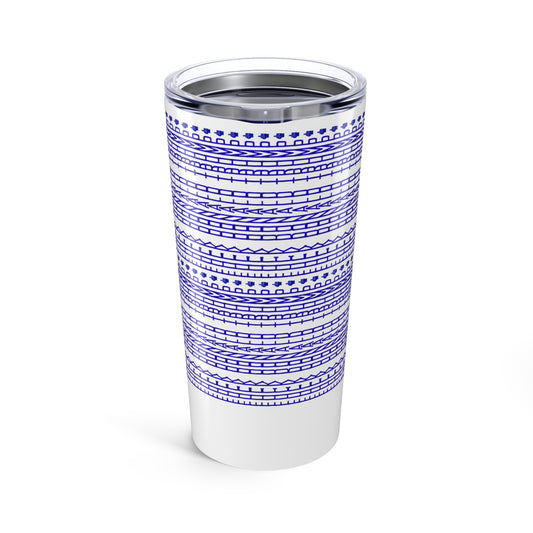 FDT Tumbler Hidden Message Mug Fuck Donald Trump Tumbler 20oz Blue Travel Mug Foxtrot Delta Tango Anti-Fascism Protest Coffee Cup Anti-Trump