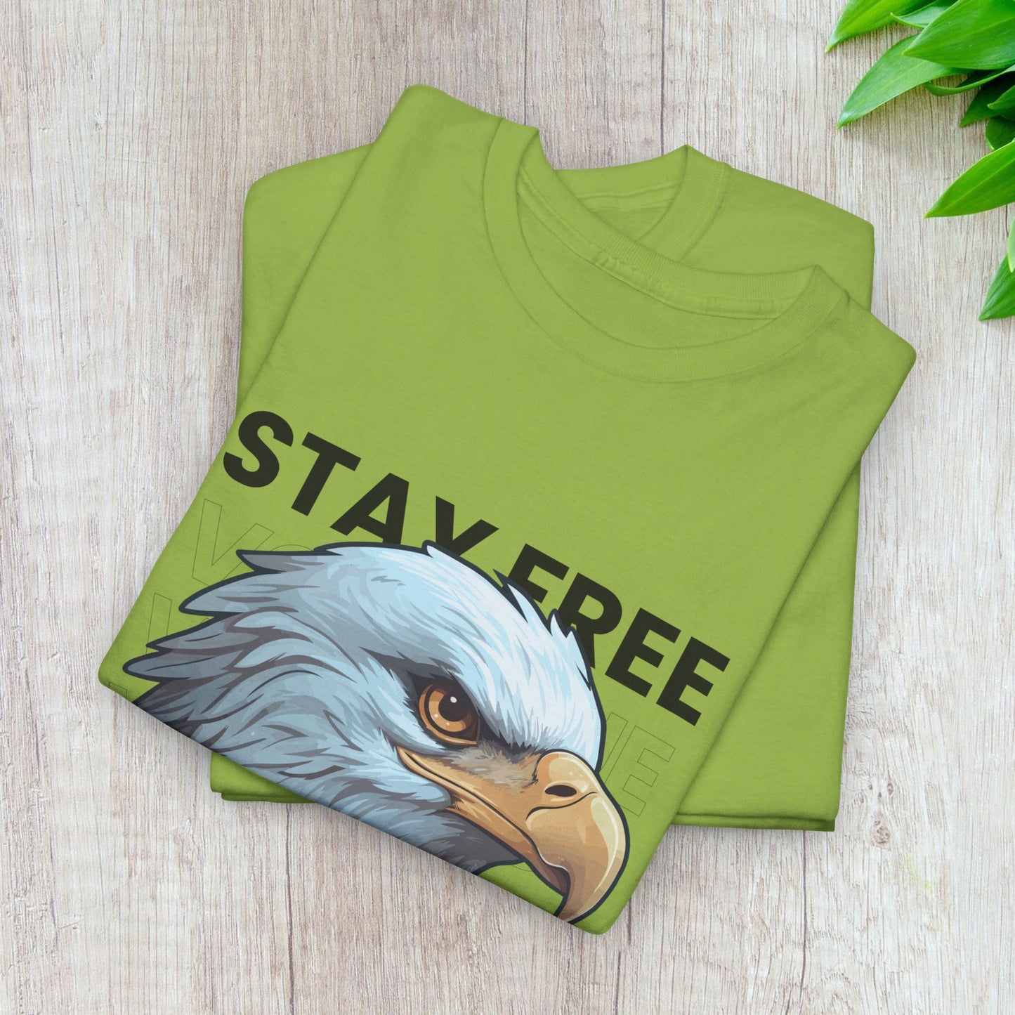 Stay Free Vote Blue Shirt- Freedom Tee-  Democrat Presidential Election T-Shirt