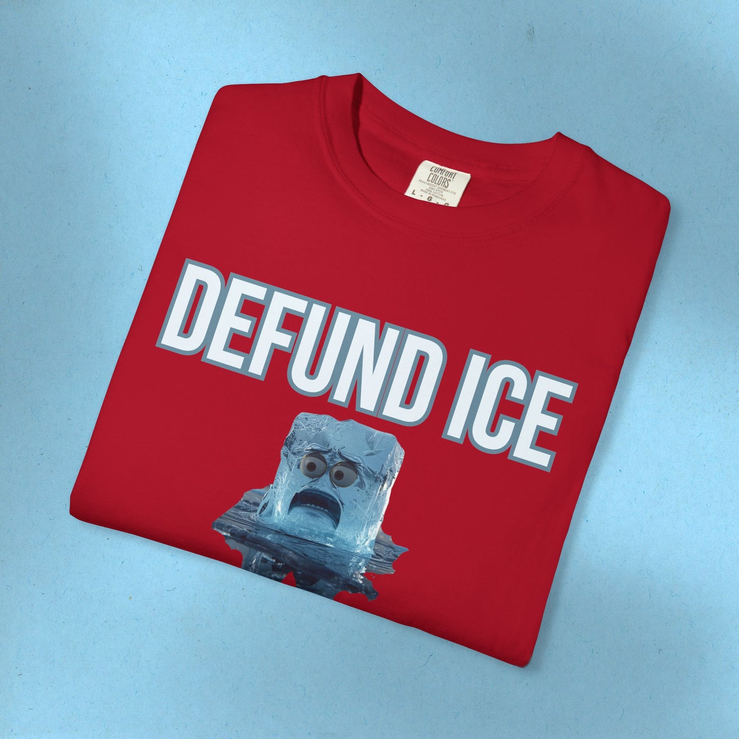 Defund ICE Tee Protest Shirt Foxtrot Delta Tango F*ck Donald Trump Anti-Fascism Abolish Icestapo Comfort Colors Ring-Spun Cotton Tshirt
