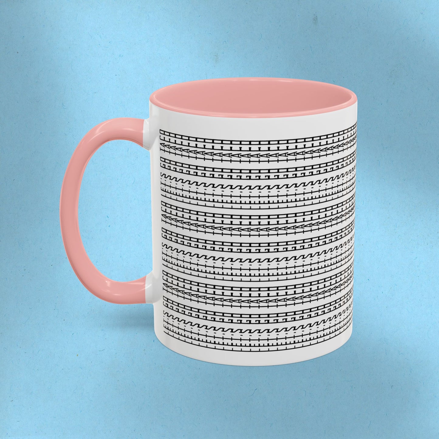 Let's Go Taco Mug Hidden Message Mug Fuck Donald Trump Coffee Cup FDT Ceramic Cup Housewarming Foxtrot Delta Tango Anti-Fascism Anti-Trump