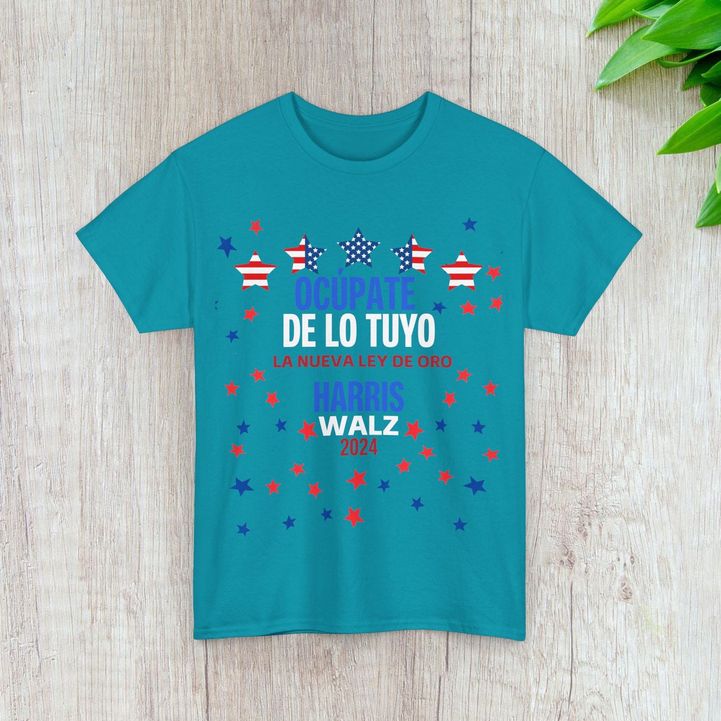 Ocúpate De Lo Tuyo Shirt- Harris/Walz 2024 T-Shirt in Spanish-  Democrat Presidential Election Tee