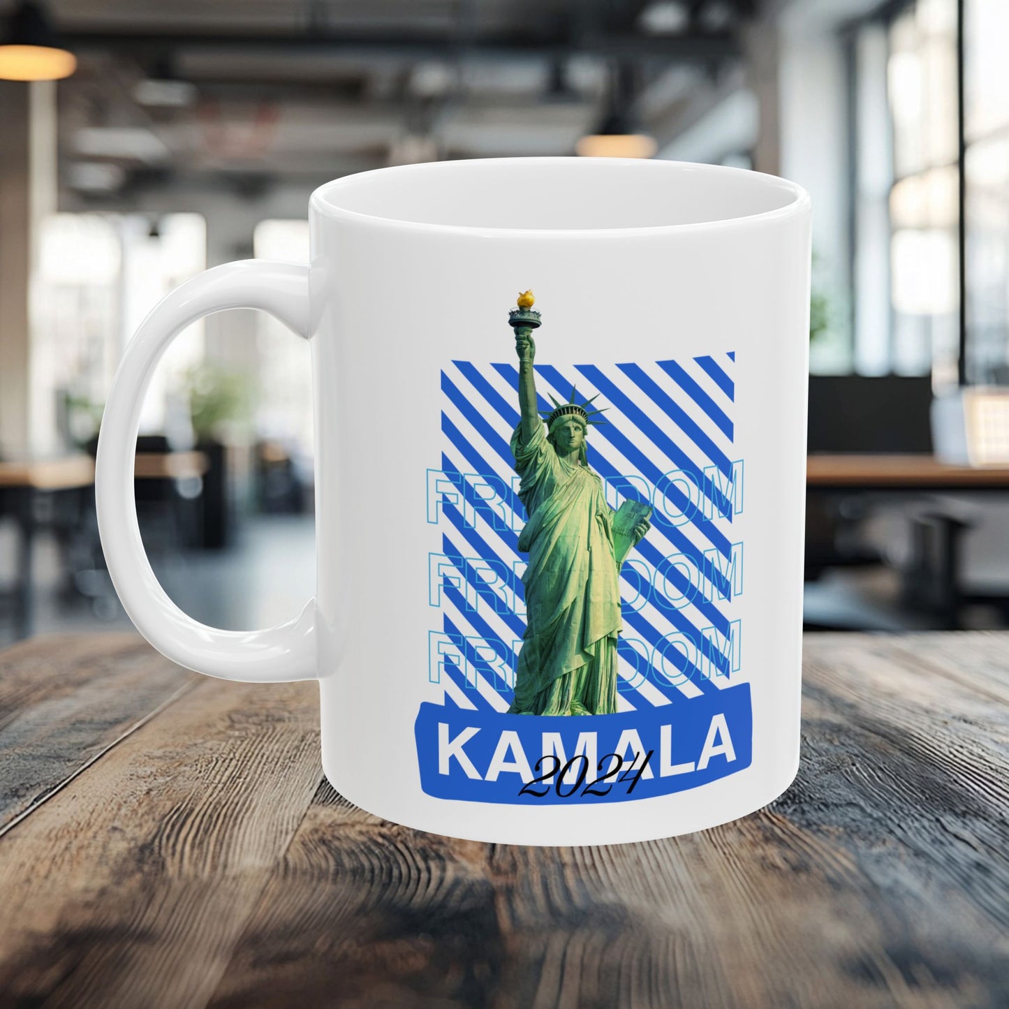 Kamala 2024 Freedom Coffee Mug (11oz, 15oz)