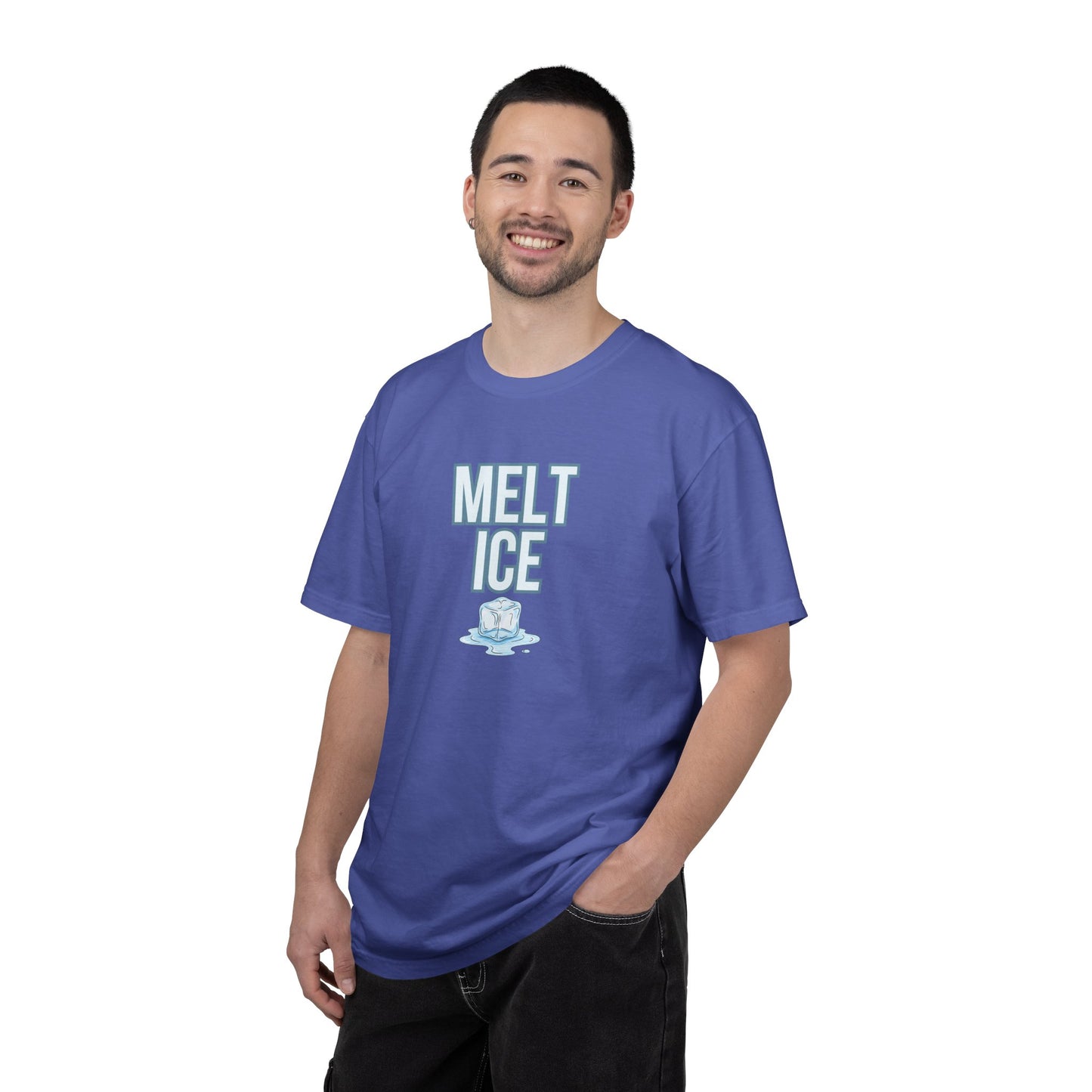 Melt ICE Tee Protest Shirt Foxtrot Delta Tango F*ck Donald Trump Anti-Fascism Abolish Icestapo Comfort Colors Ring-Spun Cotton Tshirt